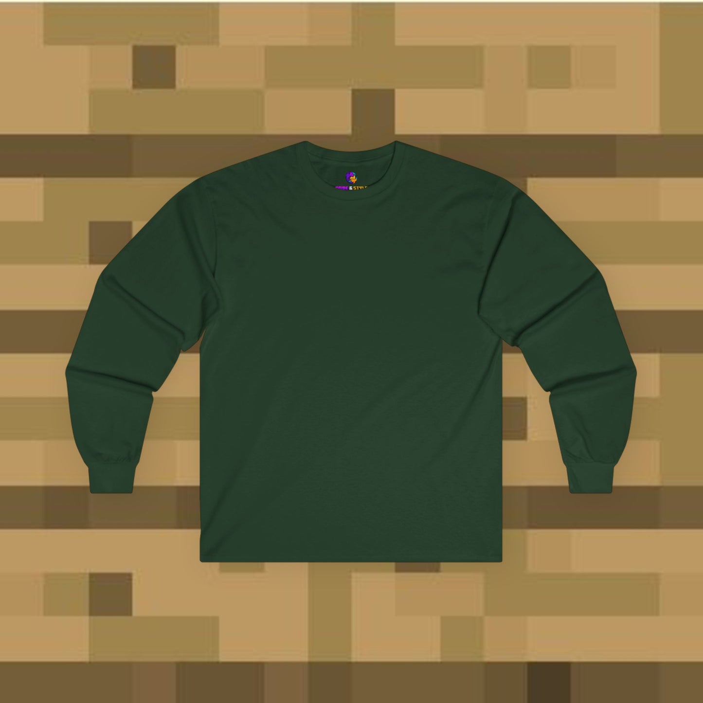 Minecraft Creeper Long Sleeve Tee for Gamers, Unisex Game Shirt, Perfect for Birthdays, Cozy Casual Wear, Minecraft Gifts, Gamer Apparel