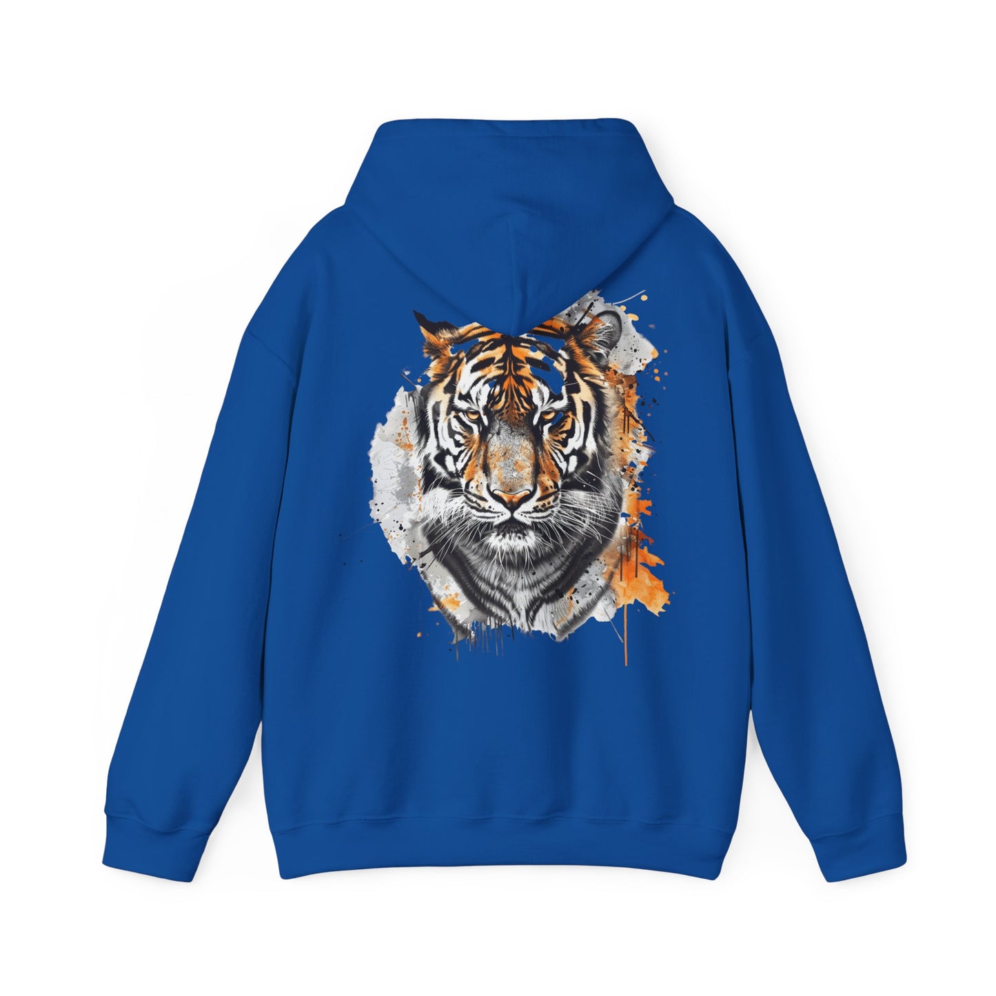 Magnificent Tiger Hooded Sweatshirt for Those Who Love to Be a King, Comfortable Sweater for Everyday Wear, Gift for Birthdays and Nature Lovers.
