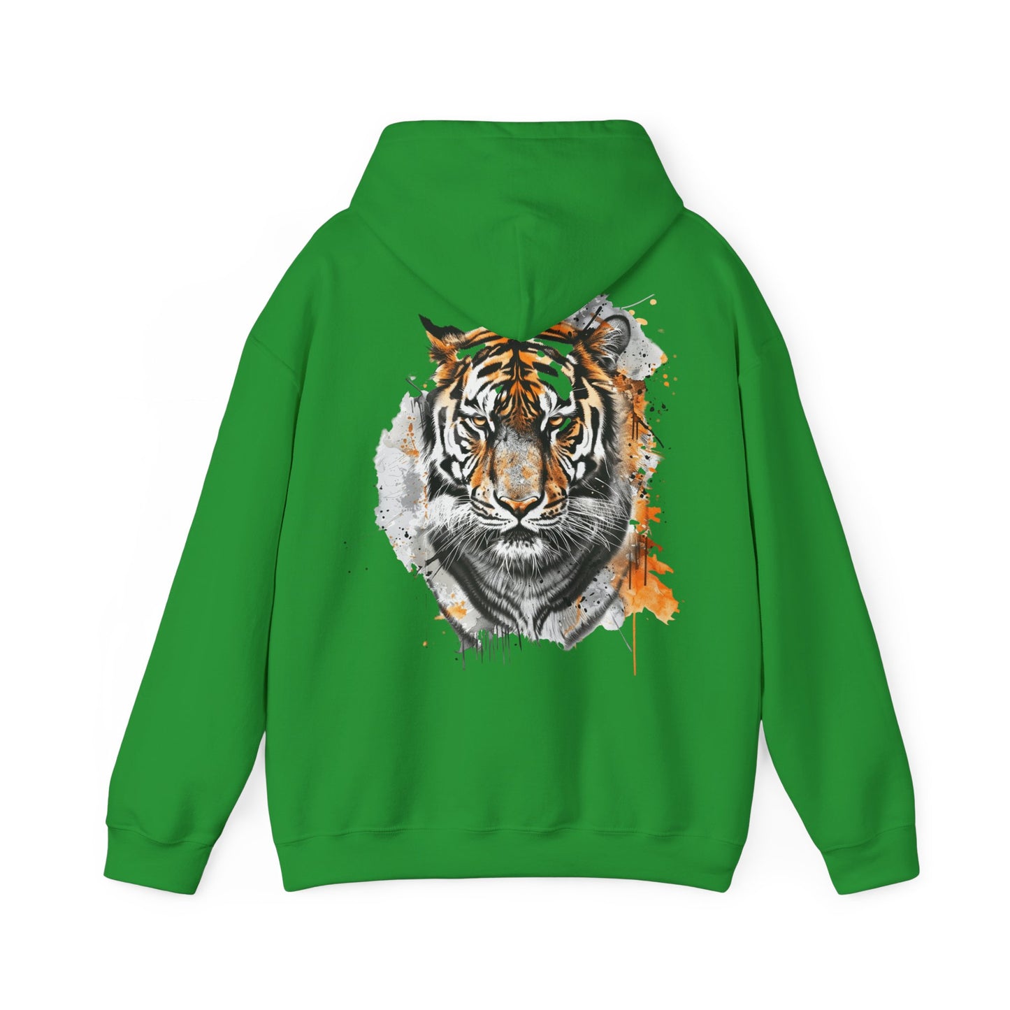 Magnificent Tiger Hooded Sweatshirt for Those Who Love to Be a King, Comfortable Sweater for Everyday Wear, Gift for Birthdays and Nature Lovers.