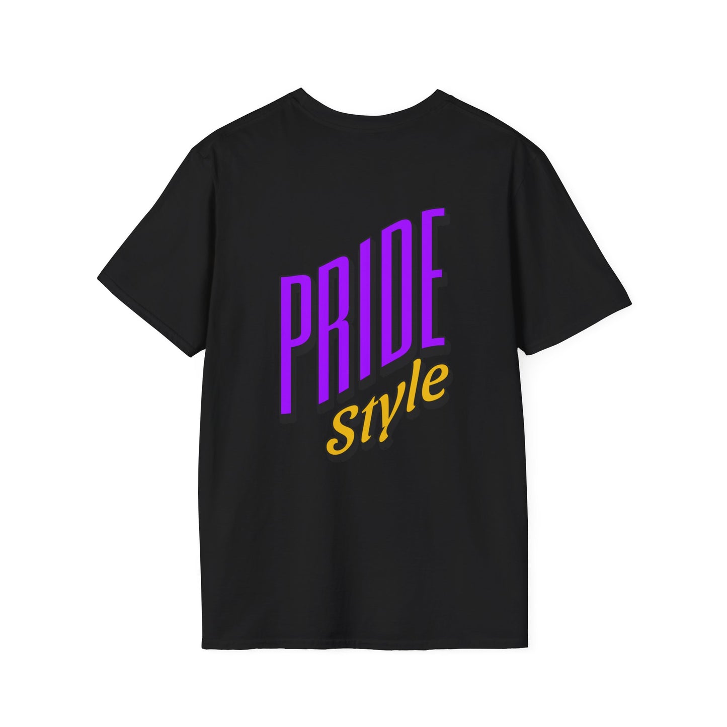 Pride Style Unisex Softstyle T-Shirt, LGBTQ+ Apparel, Gay Pride Shirt, Festival Wear, Affirmation Tee, Inclusive Fashion