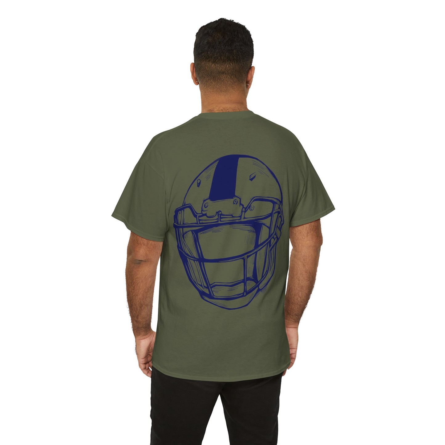 Football Graphic Tee, Casual wear.