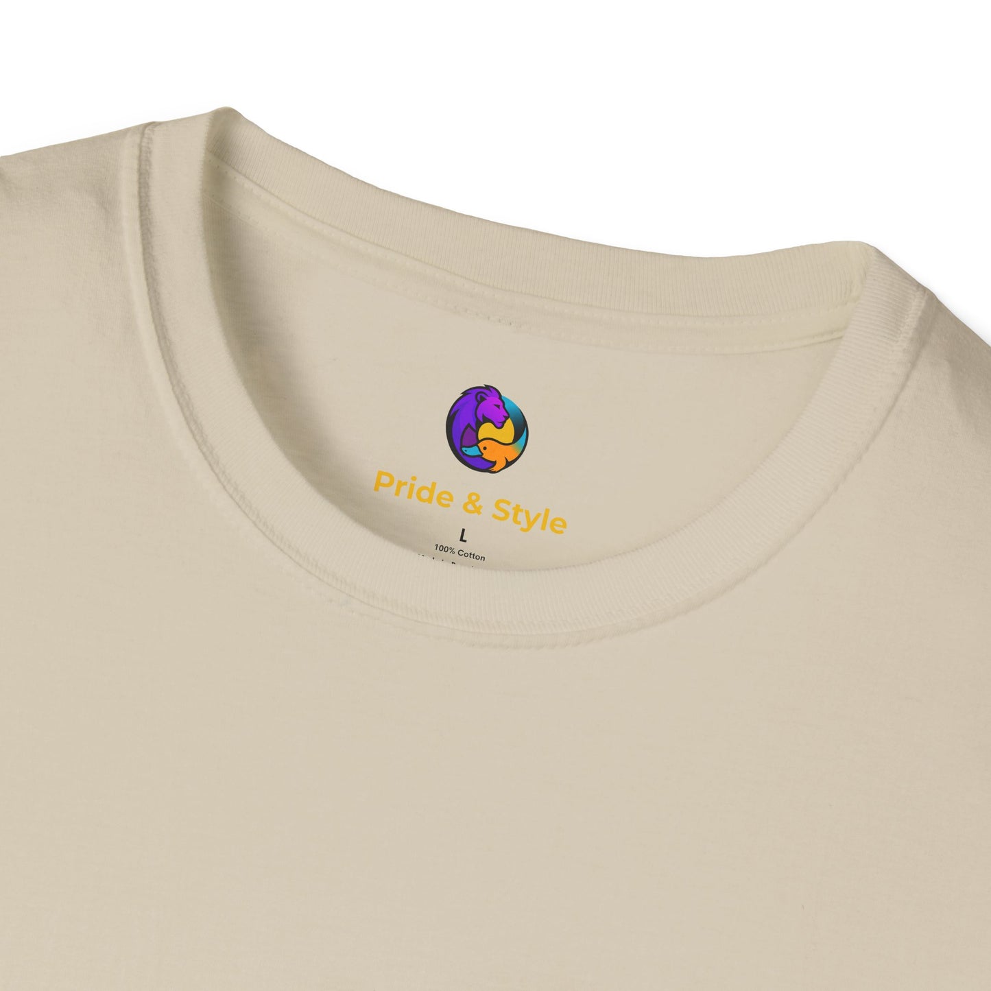 Pride Style Unisex Softstyle T-Shirt, LGBTQ+ Apparel, Gay Pride Shirt, Festival Wear, Affirmation Tee, Inclusive Fashion