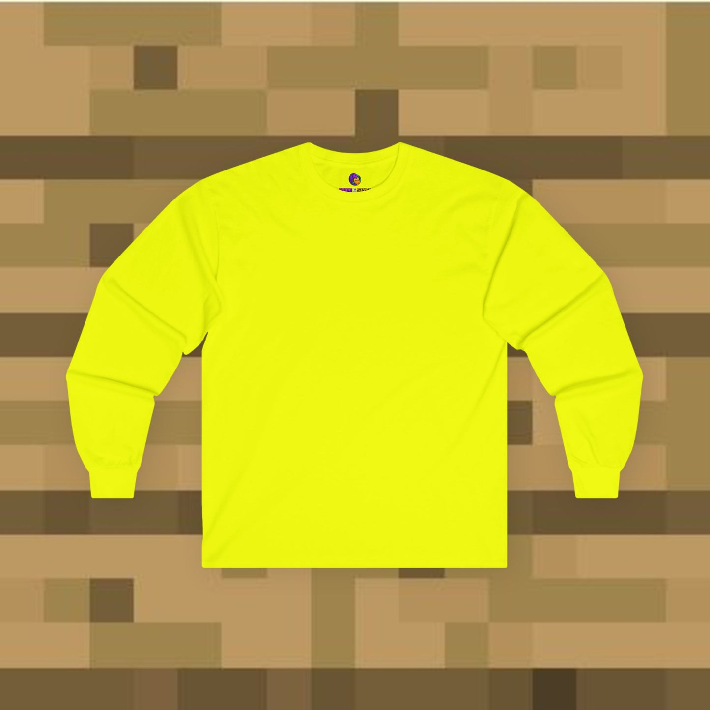 Minecraft Creeper Long Sleeve Tee for Gamers, Unisex Game Shirt, Perfect for Birthdays, Cozy Casual Wear, Minecraft Gifts, Gamer Apparel