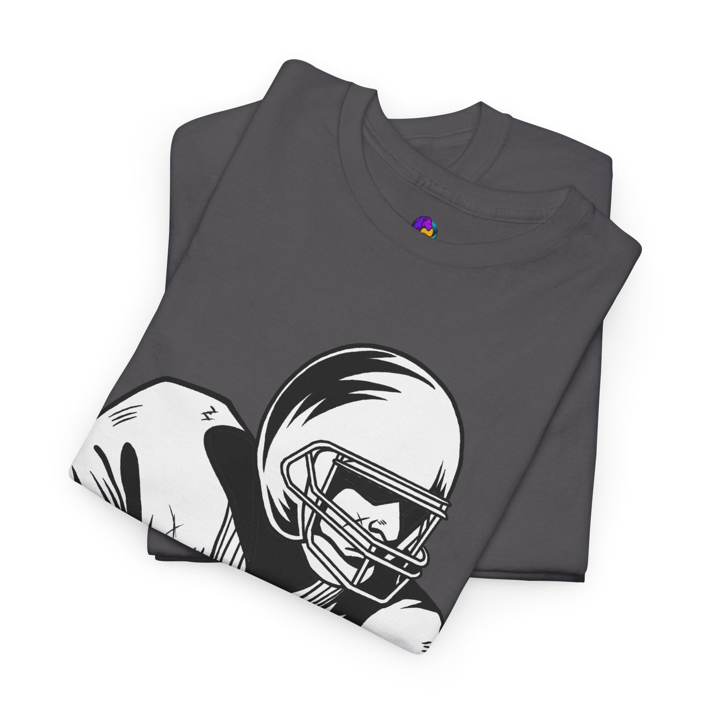 Football Graphic Tee, Casual wear.