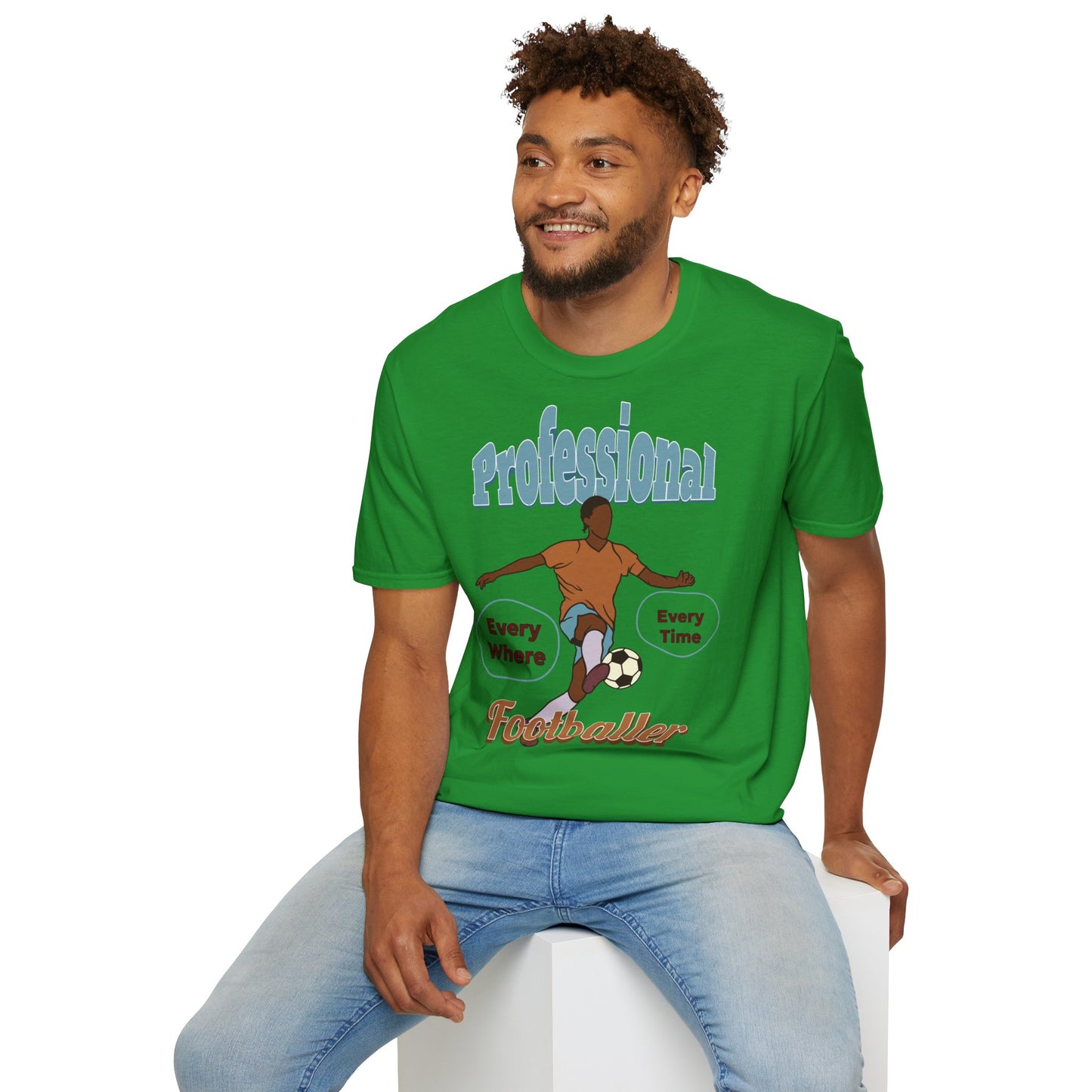 Footballer Unisex T-Shirt - Casual Sports Tee for Football Lovers