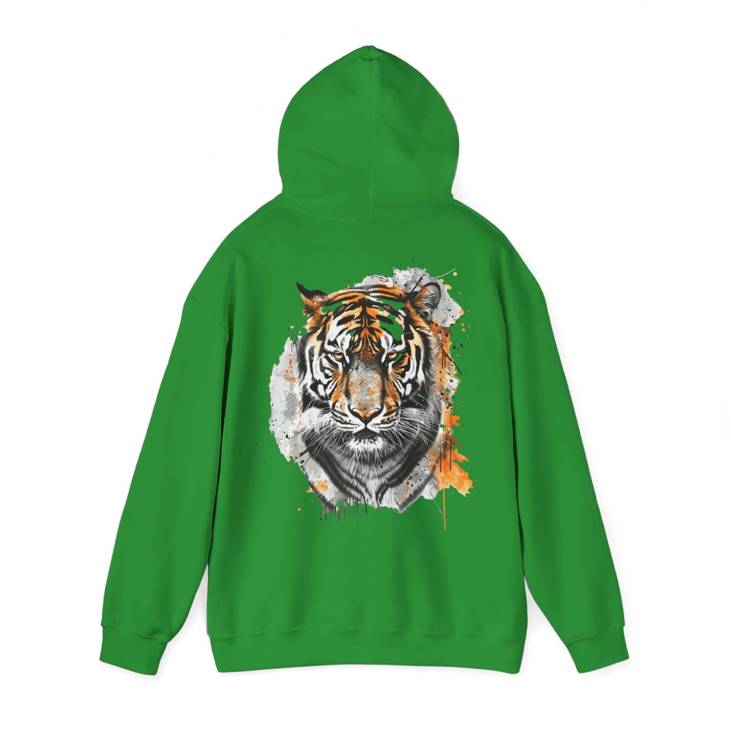Magnificent Tiger Hooded Sweatshirt for Those Who Love to Be a King, Comfortable Sweater for Everyday Wear, Gift for Birthdays and Nature Lovers.