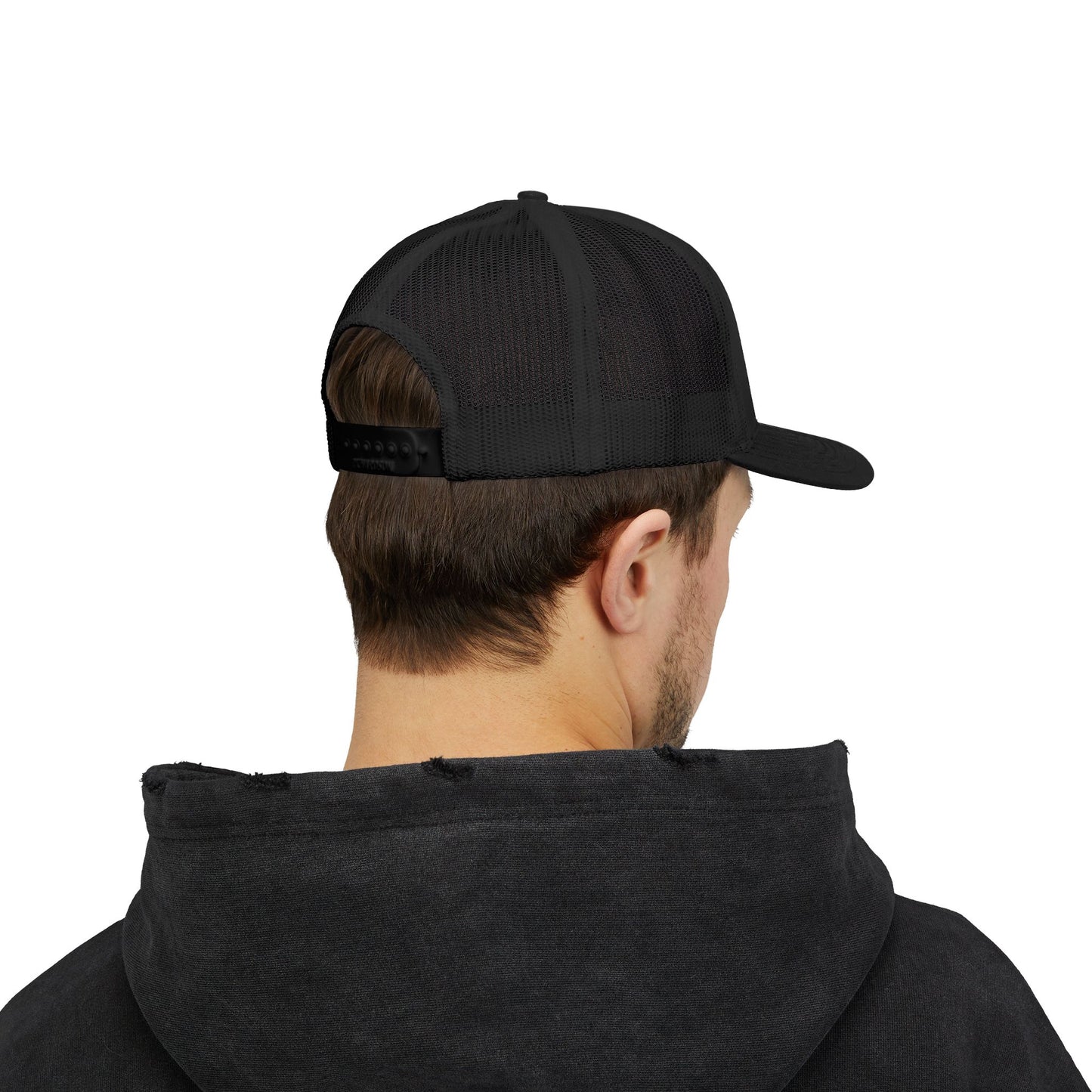 Work Hard Eagle Snapback Cap
