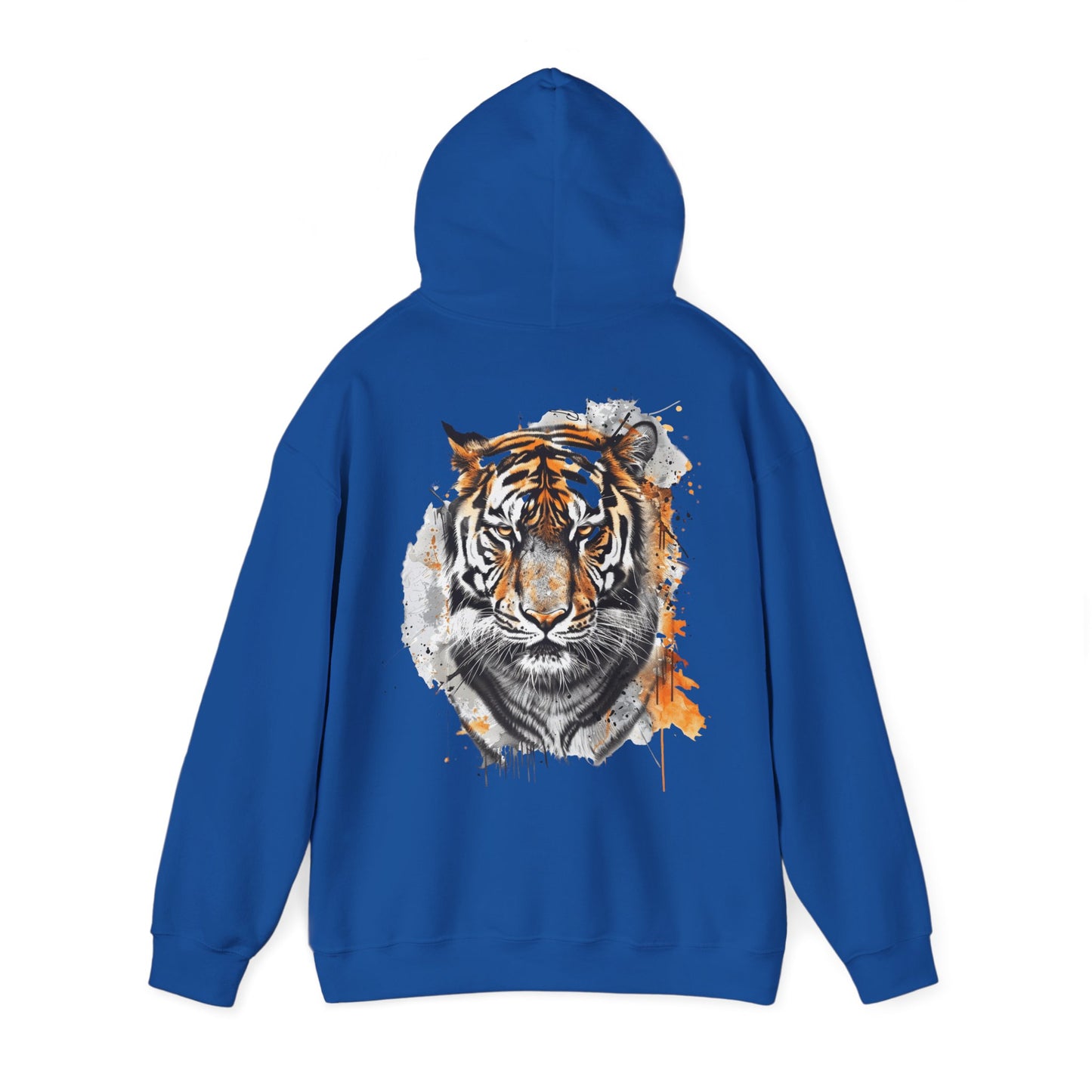 Magnificent Tiger Hooded Sweatshirt for Those Who Love to Be a King, Comfortable Sweater for Everyday Wear, Gift for Birthdays and Nature Lovers.