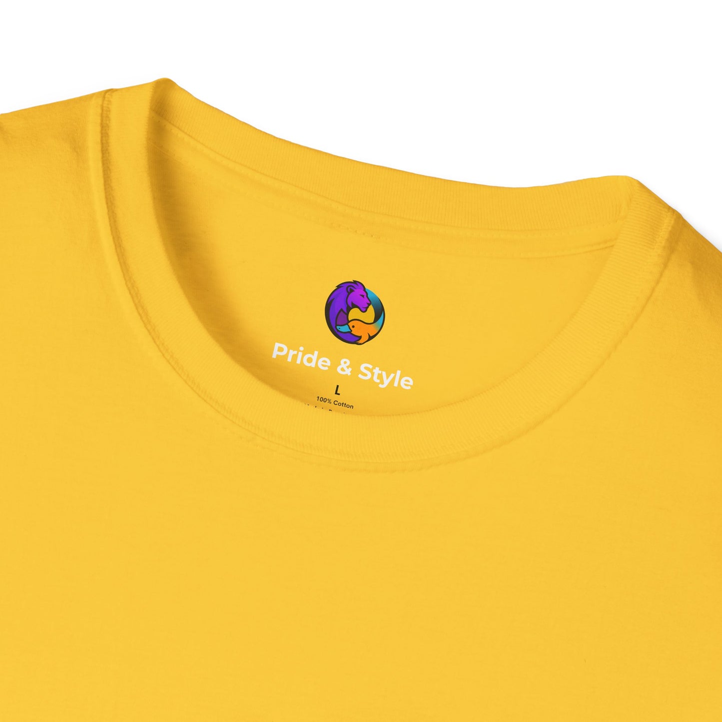 Pride Style Unisex Softstyle T-Shirt, LGBTQ+ Apparel, Gay Pride Shirt, Festival Wear, Affirmation Tee, Inclusive Fashion