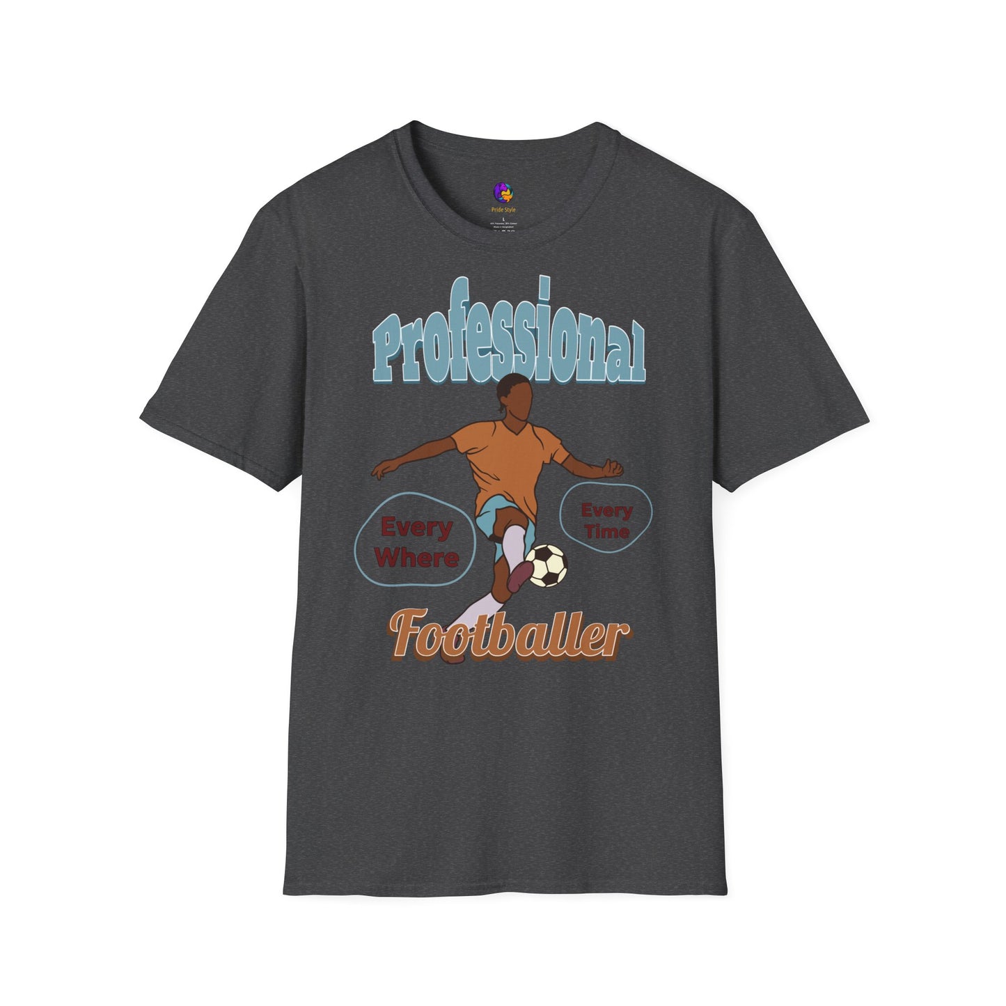 Footballer Unisex T-Shirt - Casual Sports Tee for Football Lovers