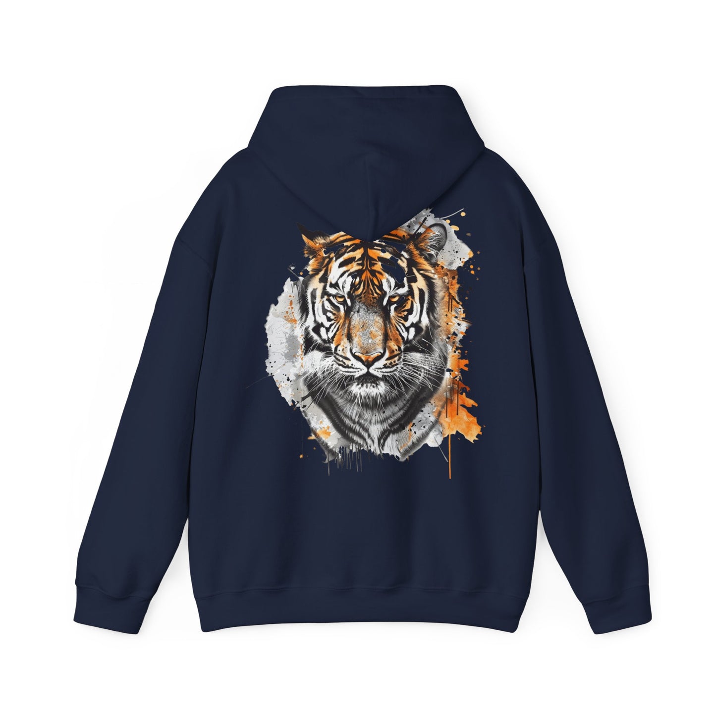 Magnificent Tiger Hooded Sweatshirt for Those Who Love to Be a King, Comfortable Sweater for Everyday Wear, Gift for Birthdays and Nature Lovers.