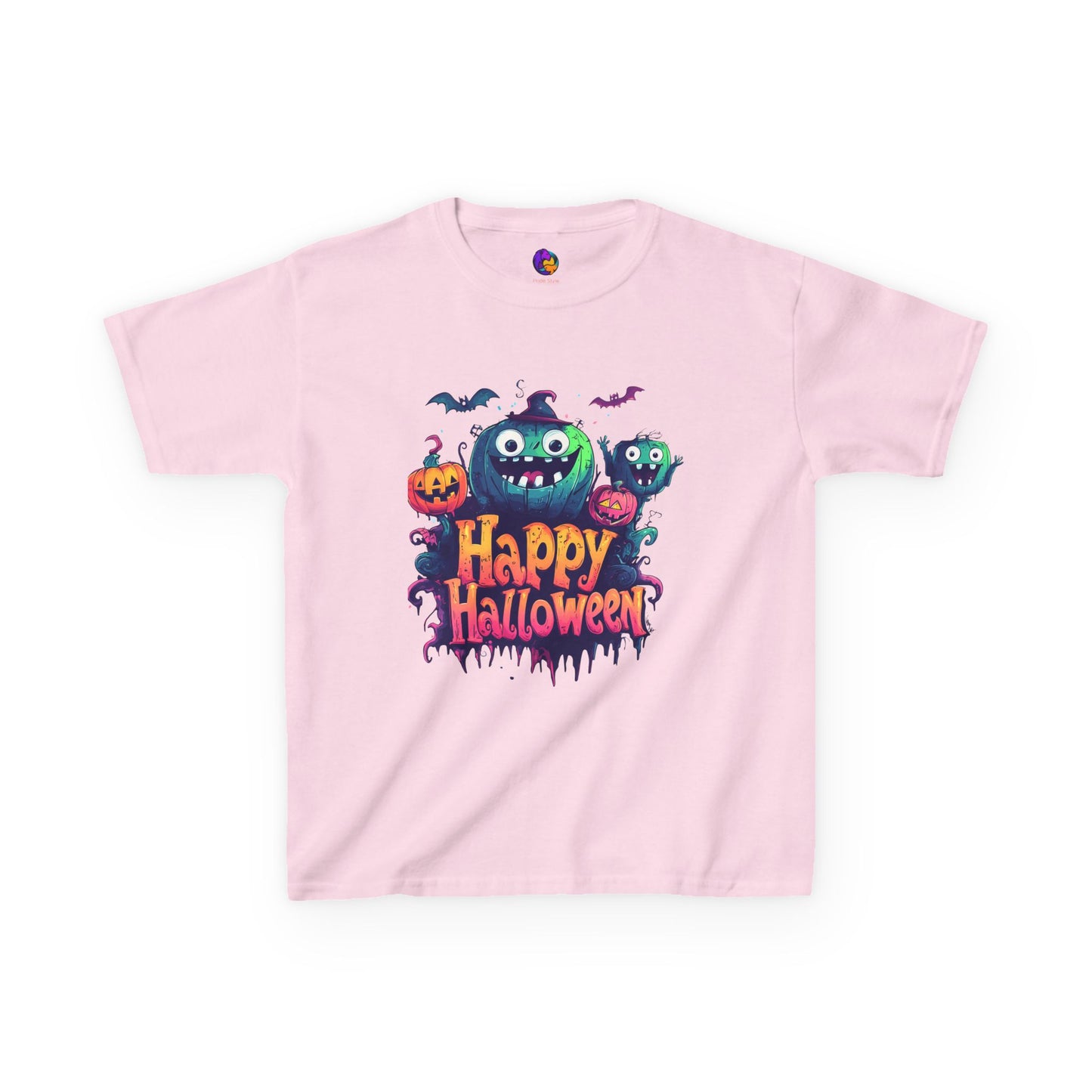 Halloween Kids Tee, Spooky T-Shirt for Children, Perfect for Halloween Parties, Trick or Treating, Gifting to Kids