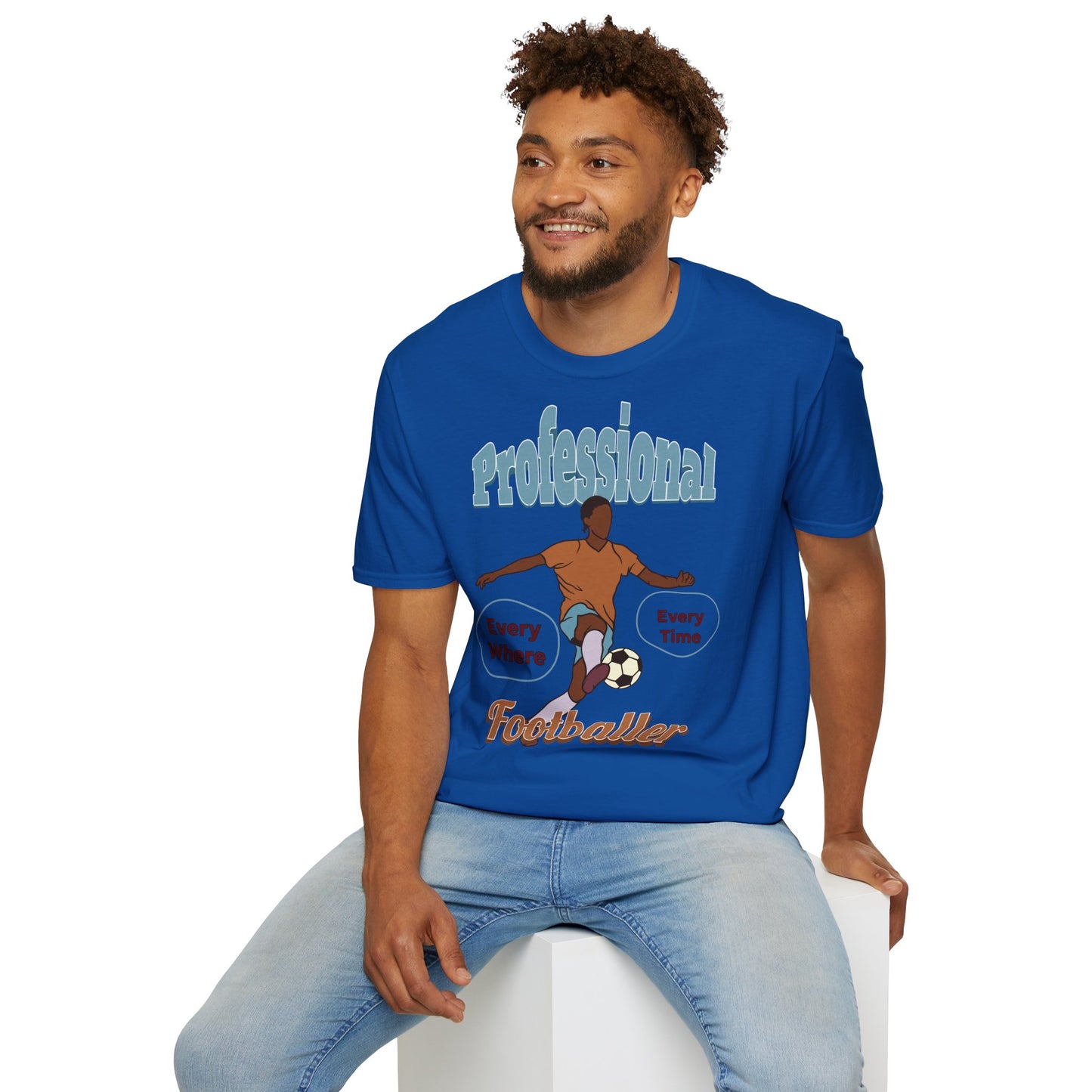 Footballer Unisex T-Shirt - Casual Sports Tee for Football Lovers