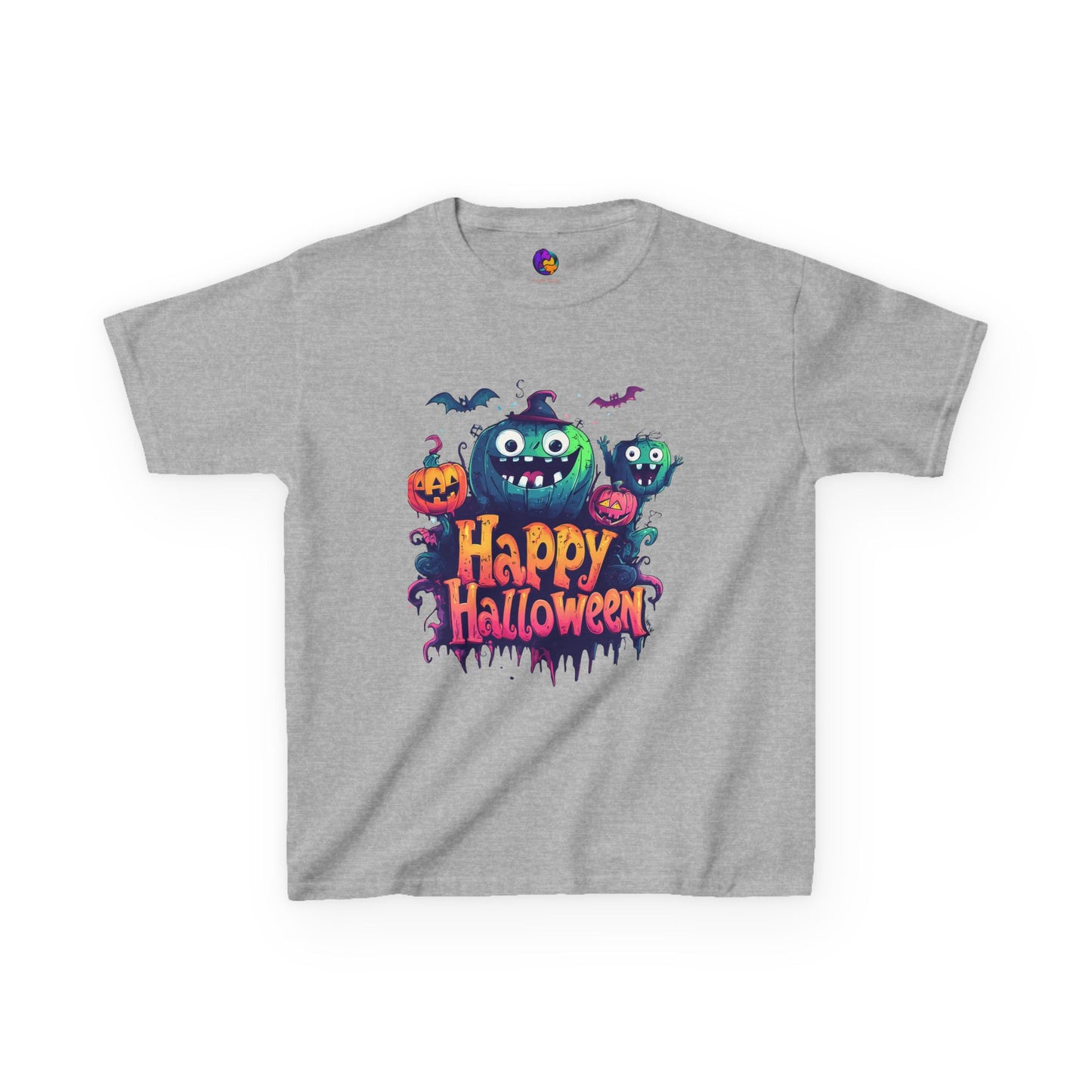 Halloween Kids Tee, Spooky T-Shirt for Children, Perfect for Halloween Parties, Trick or Treating, Gifting to Kids
