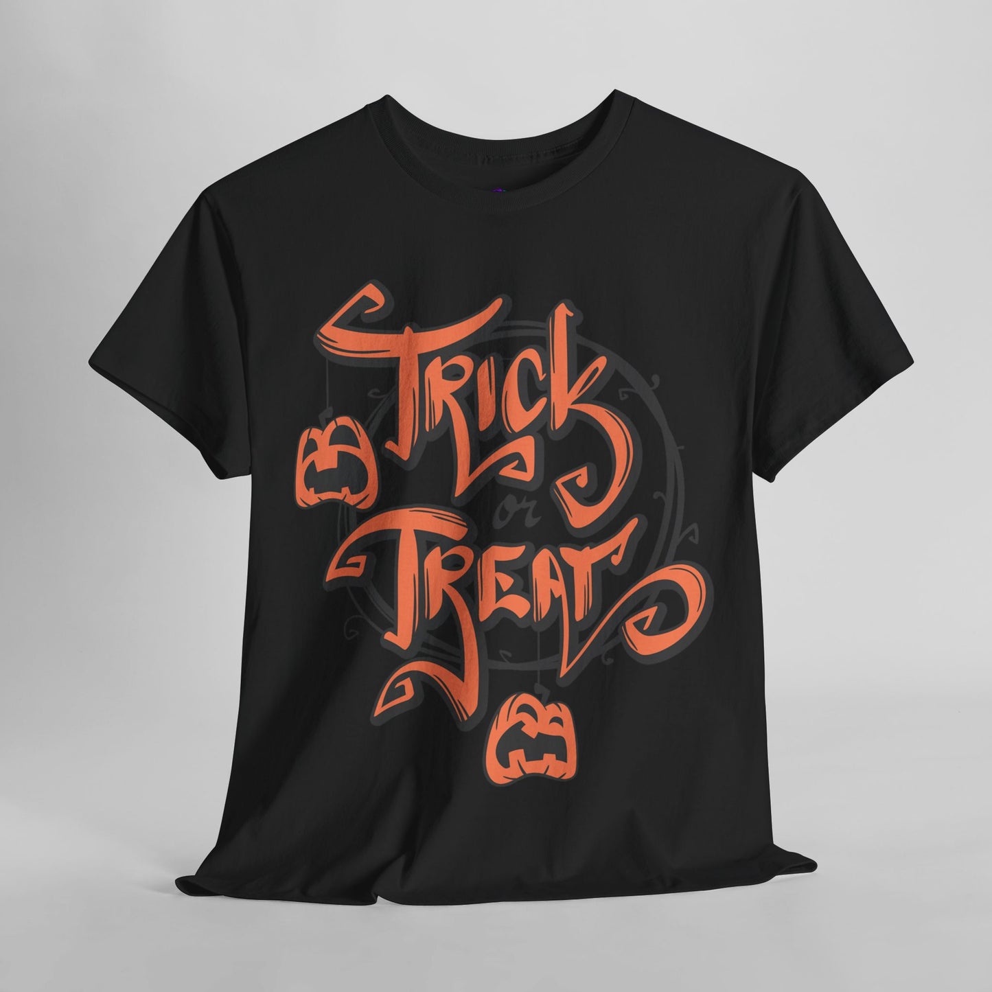 Halloween Trick or Treat Unisex Tee, Spooky Cotton Shirt, Fall Fashion, Halloween Costume Tee, Autumn Celebration Wear, Kids and Adults