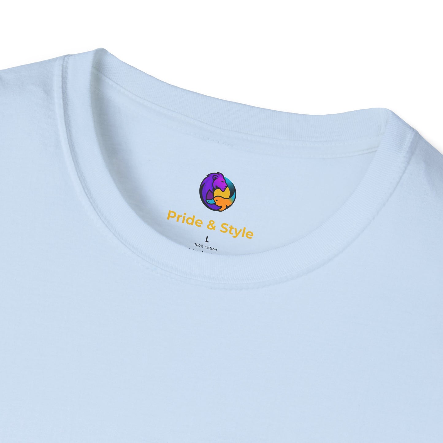 Pride Style Unisex Softstyle T-Shirt, LGBTQ+ Apparel, Gay Pride Shirt, Festival Wear, Affirmation Tee, Inclusive Fashion