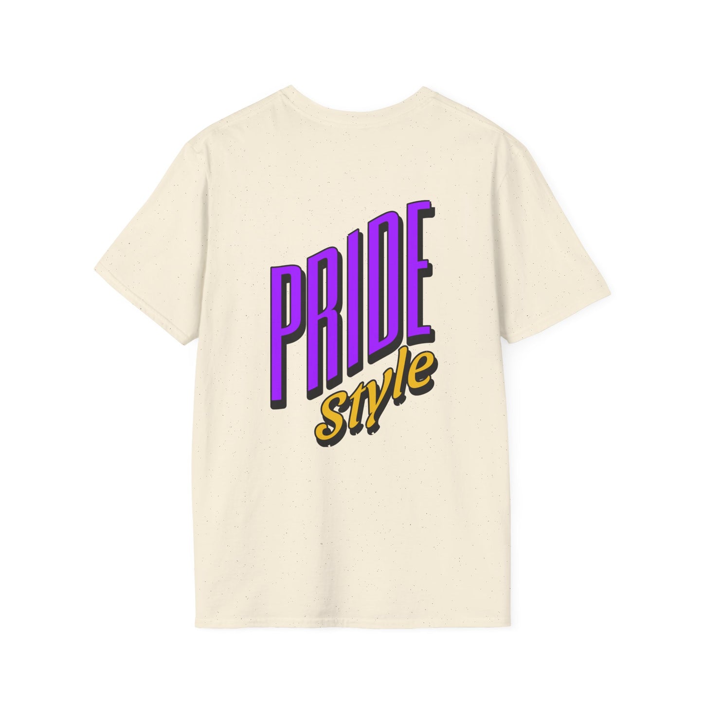 Pride Style Unisex Softstyle T-Shirt, LGBTQ+ Apparel, Gay Pride Shirt, Festival Wear, Affirmation Tee, Inclusive Fashion