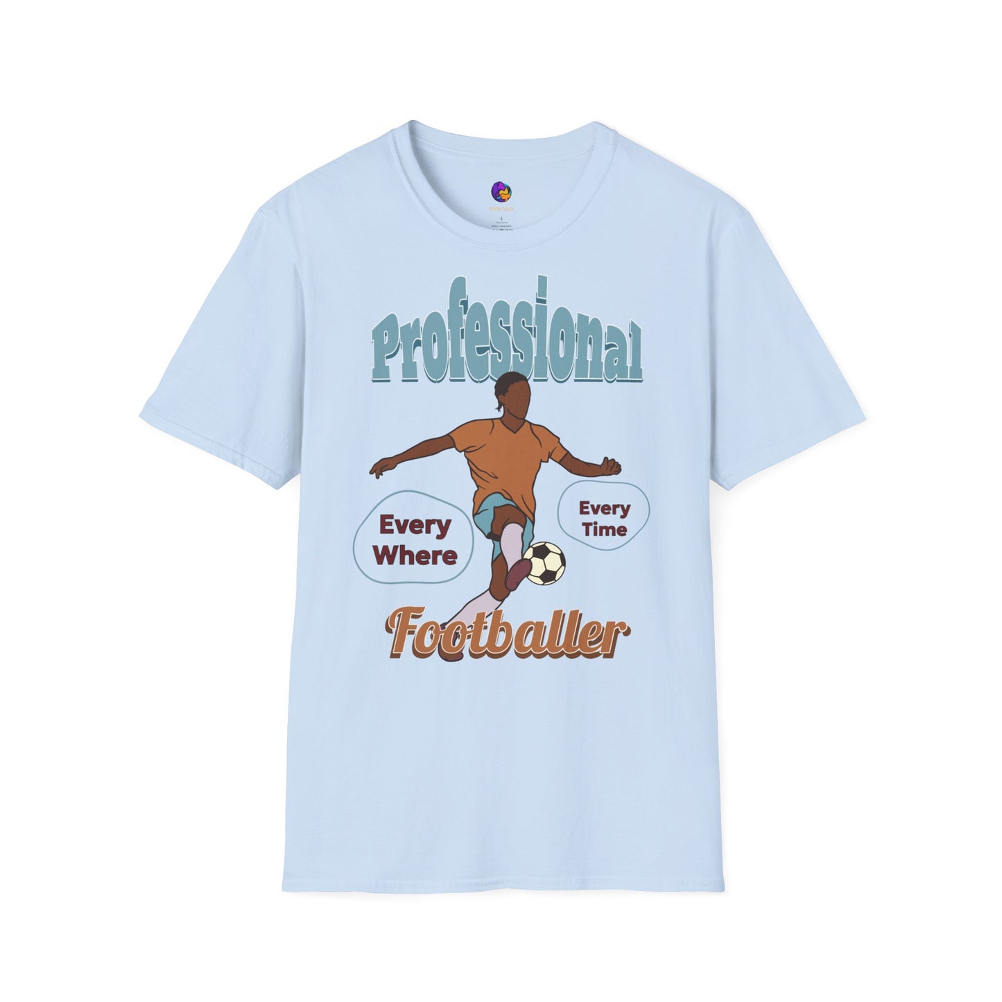 Footballer Unisex T-Shirt - Casual Sports Tee for Football Lovers