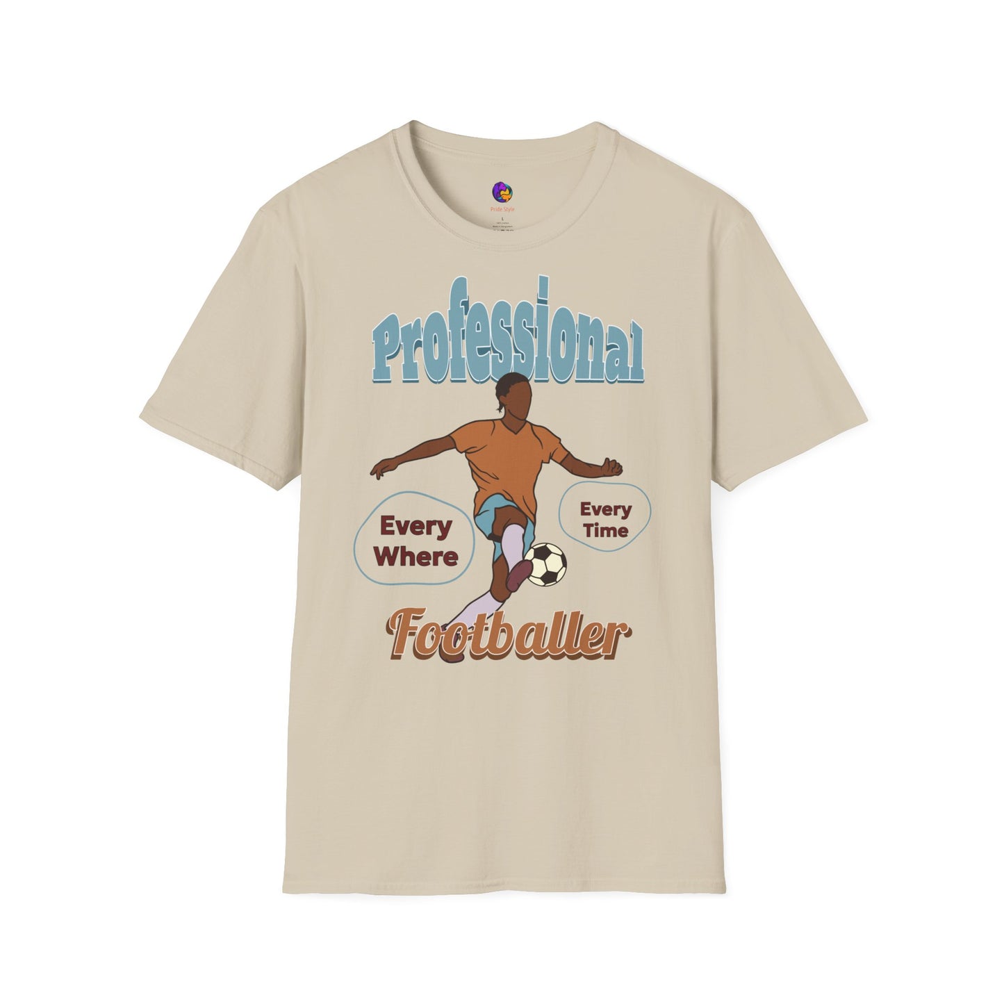 Footballer Unisex T-Shirt - Casual Sports Tee for Football Lovers