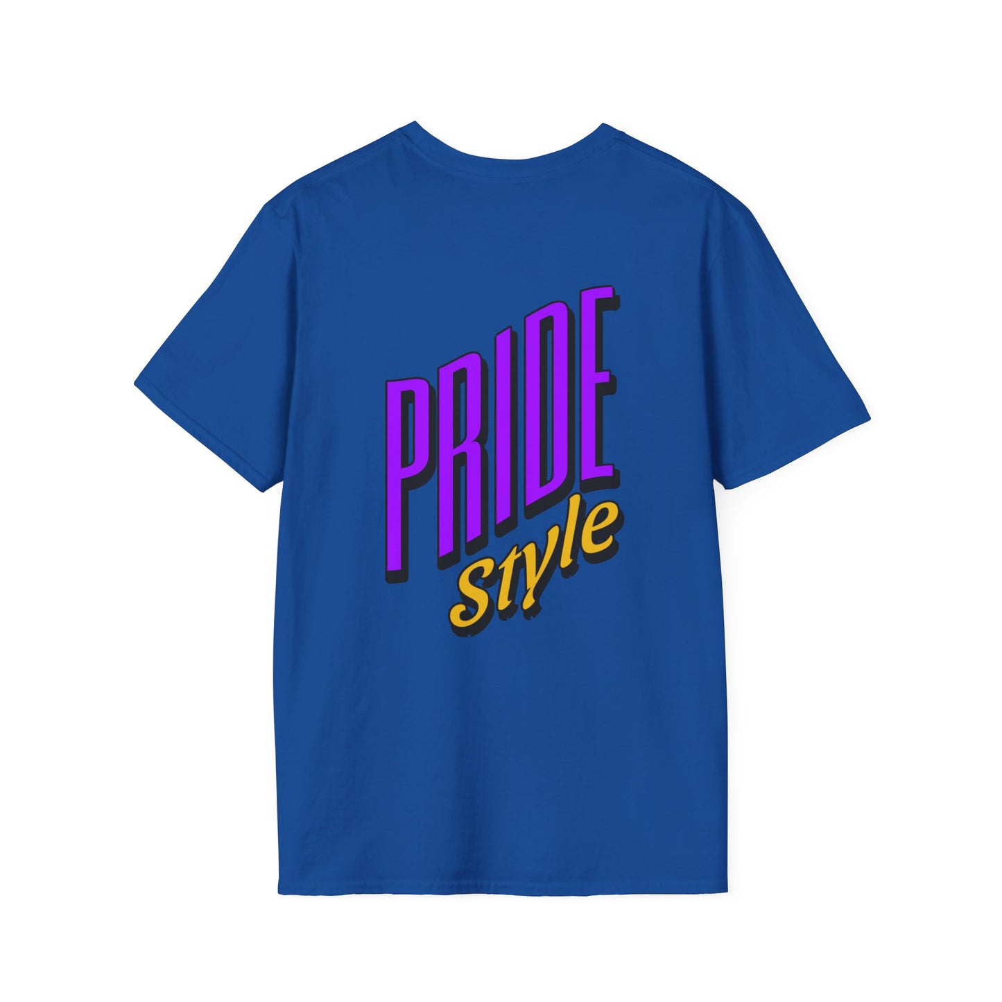 Pride Style Unisex Softstyle T-Shirt, LGBTQ+ Apparel, Gay Pride Shirt, Festival Wear, Affirmation Tee, Inclusive Fashion