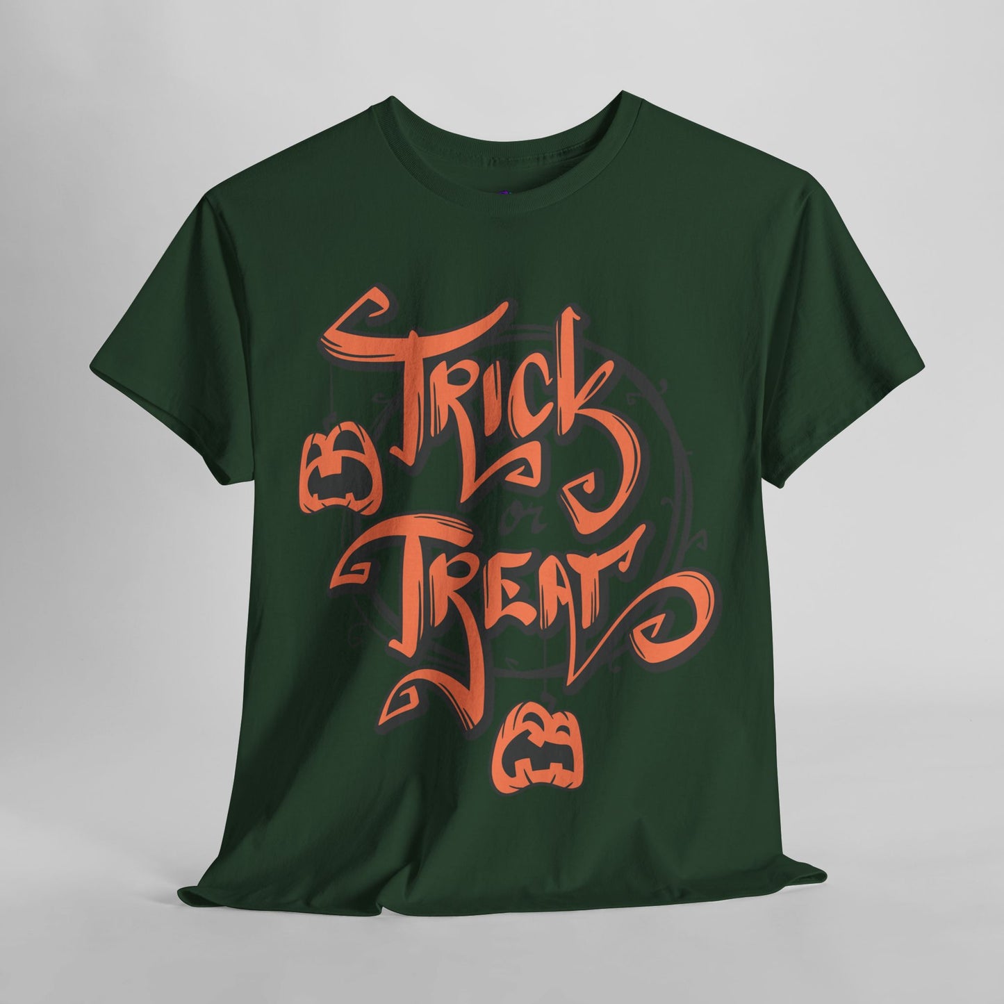 Halloween Trick or Treat Unisex Tee, Spooky Cotton Shirt, Fall Fashion, Halloween Costume Tee, Autumn Celebration Wear, Kids and Adults