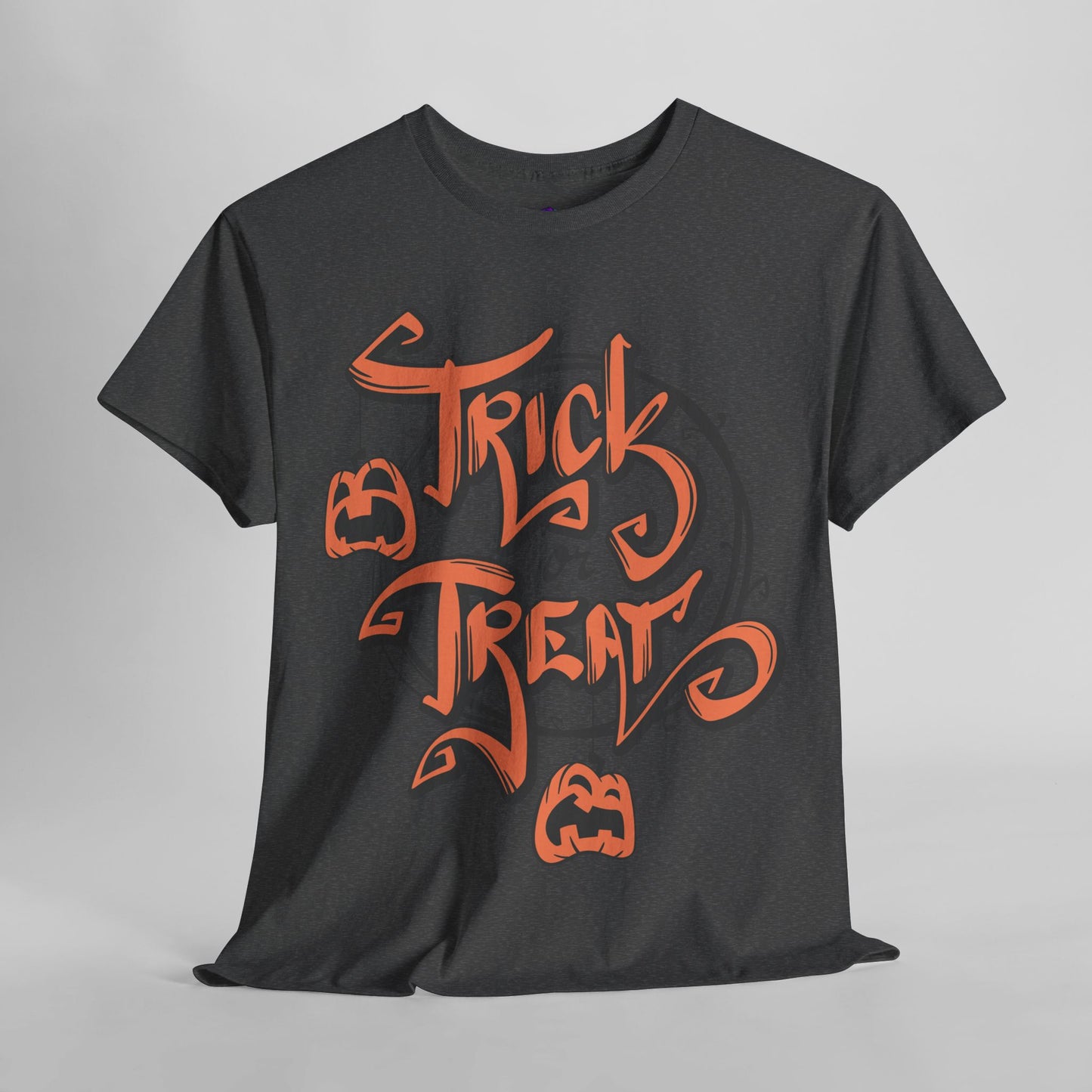 Halloween Trick or Treat Unisex Tee, Spooky Cotton Shirt, Fall Fashion, Halloween Costume Tee, Autumn Celebration Wear, Kids and Adults