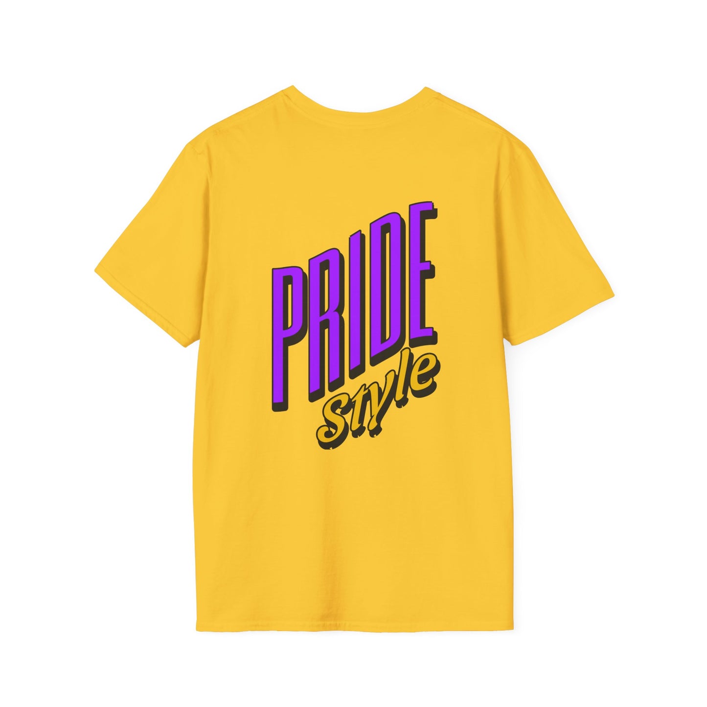 Pride Style Unisex Softstyle T-Shirt, LGBTQ+ Apparel, Gay Pride Shirt, Festival Wear, Affirmation Tee, Inclusive Fashion