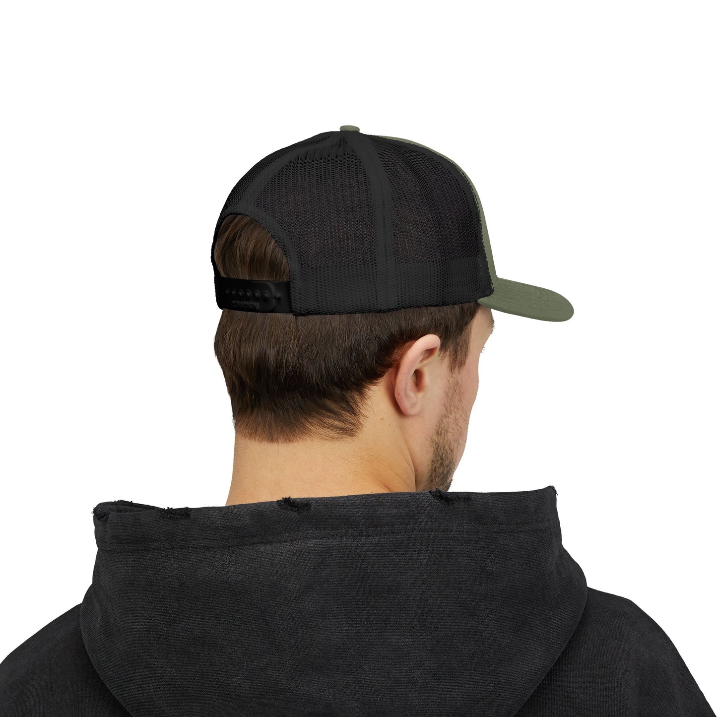 Work Hard Eagle Snapback Cap