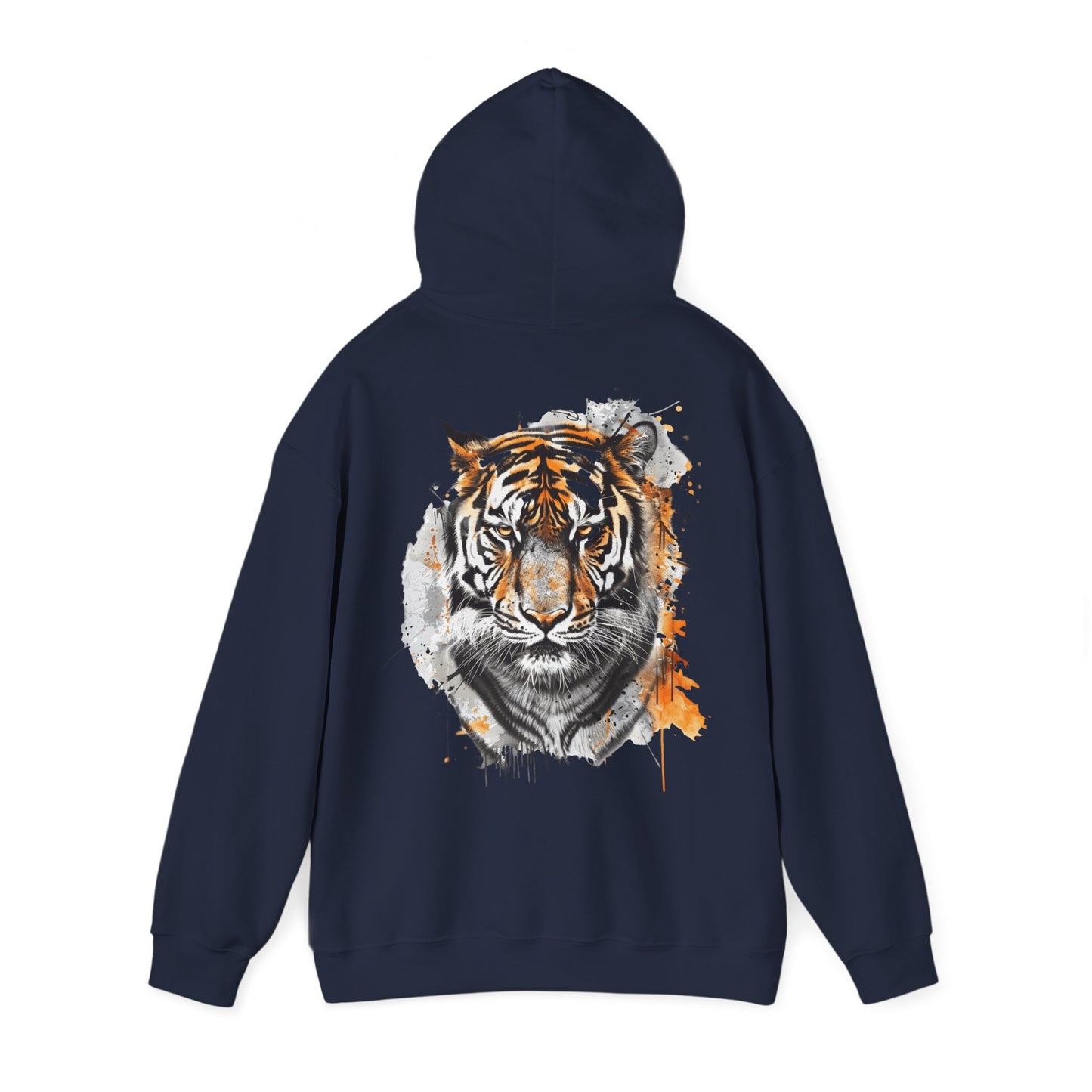 Magnificent Tiger Hooded Sweatshirt for Those Who Love to Be a King, Comfortable Sweater for Everyday Wear, Gift for Birthdays and Nature Lovers.