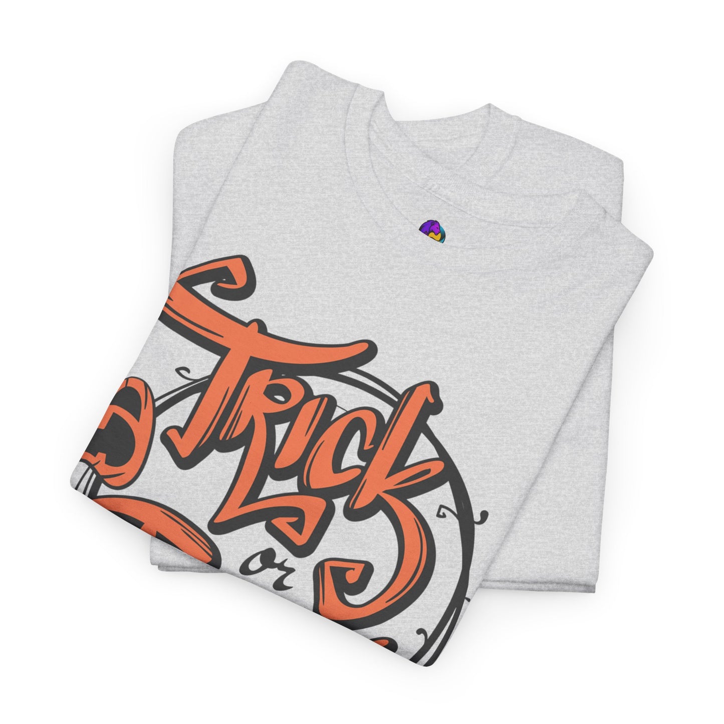 Halloween Trick or Treat Unisex Tee, Spooky Cotton Shirt, Fall Fashion, Halloween Costume Tee, Autumn Celebration Wear, Kids and Adults