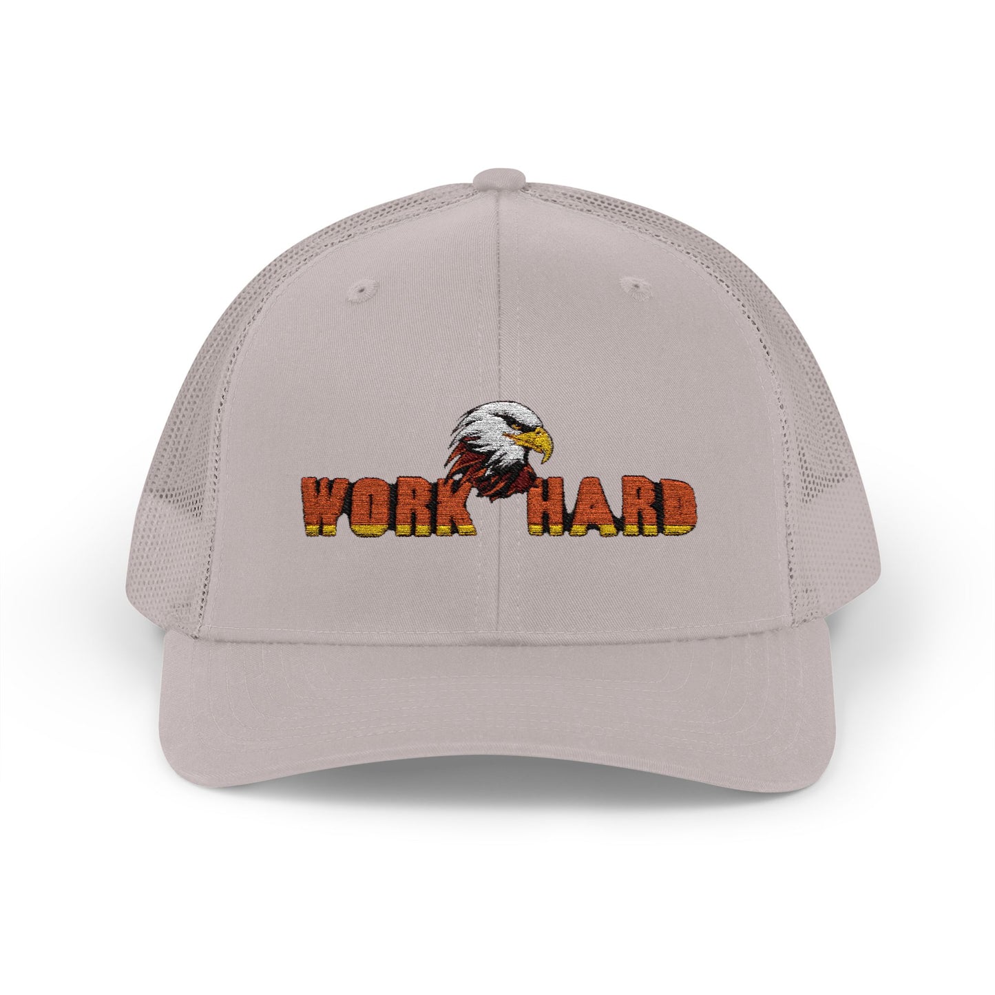 Work Hard Eagle Snapback Cap