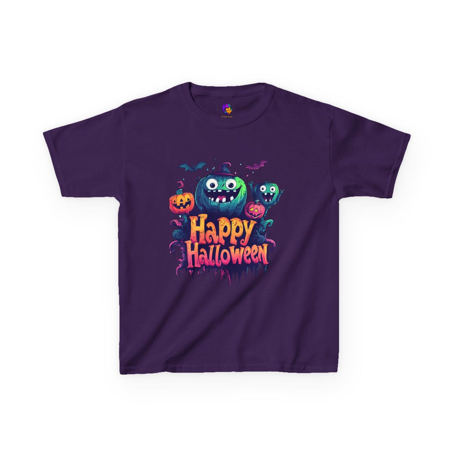 Halloween Kids Tee, Spooky T-Shirt for Children, Perfect for Halloween Parties, Trick or Treating, Gifting to Kids