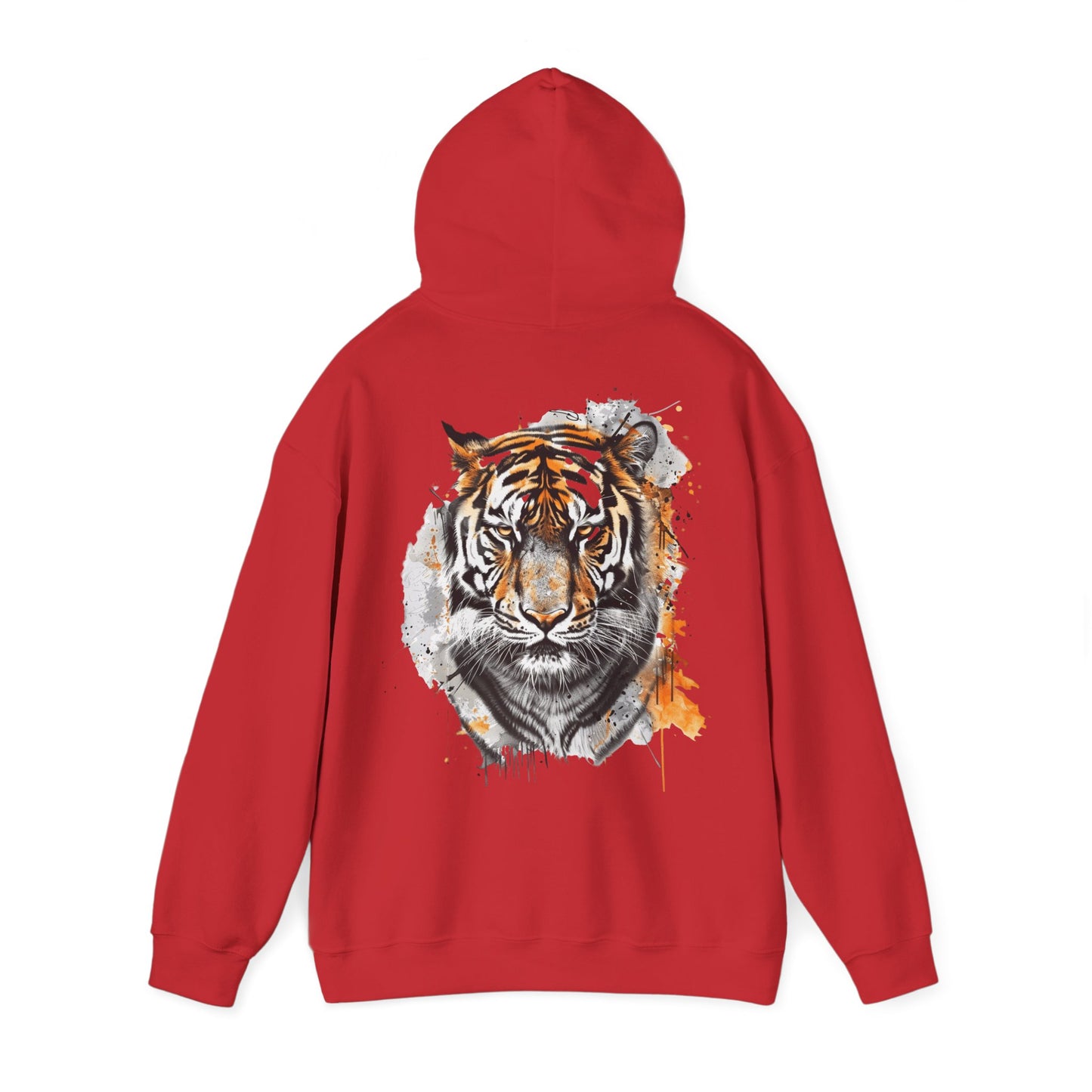 Magnificent Tiger Hooded Sweatshirt for Those Who Love to Be a King, Comfortable Sweater for Everyday Wear, Gift for Birthdays and Nature Lovers.
