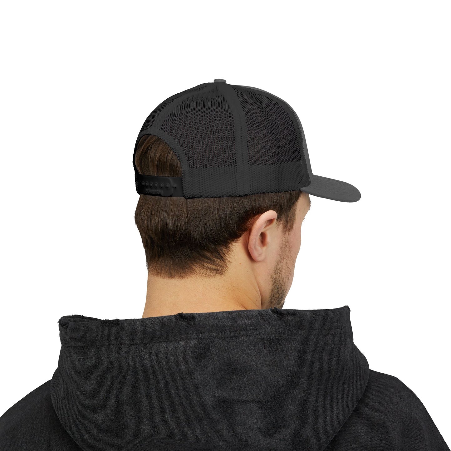Work Hard Eagle Snapback Cap