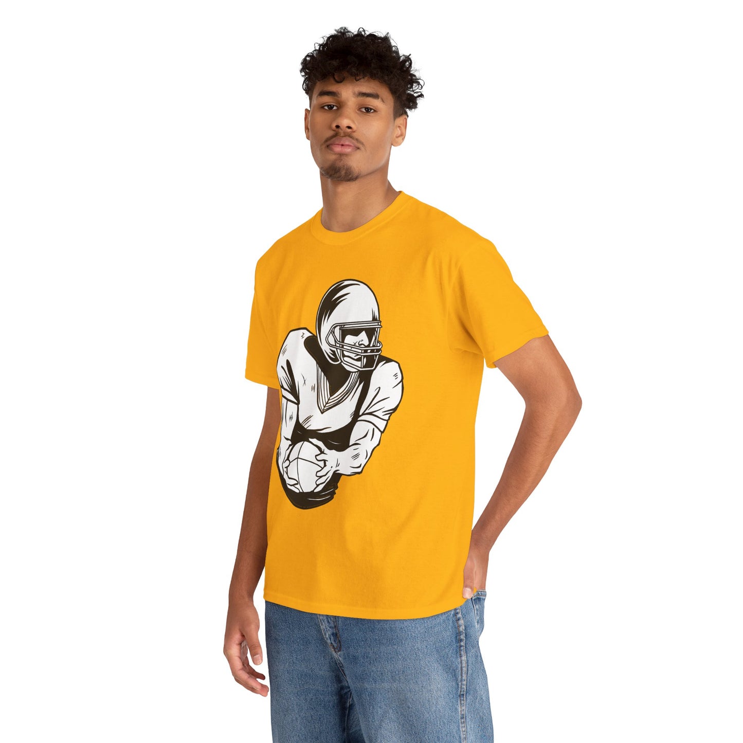 Football Graphic Tee, Casual wear.