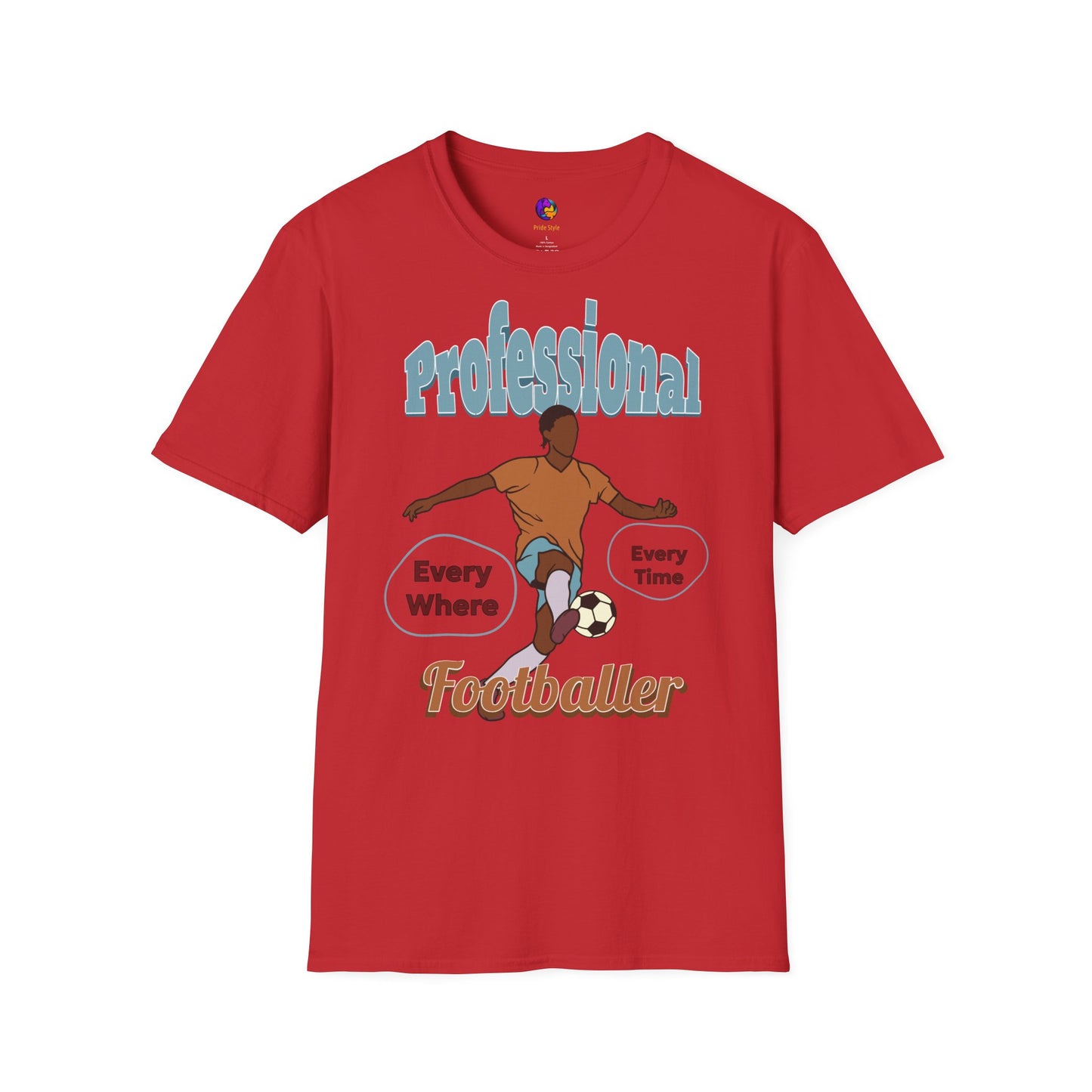 Footballer Unisex T-Shirt - Casual Sports Tee for Football Lovers
