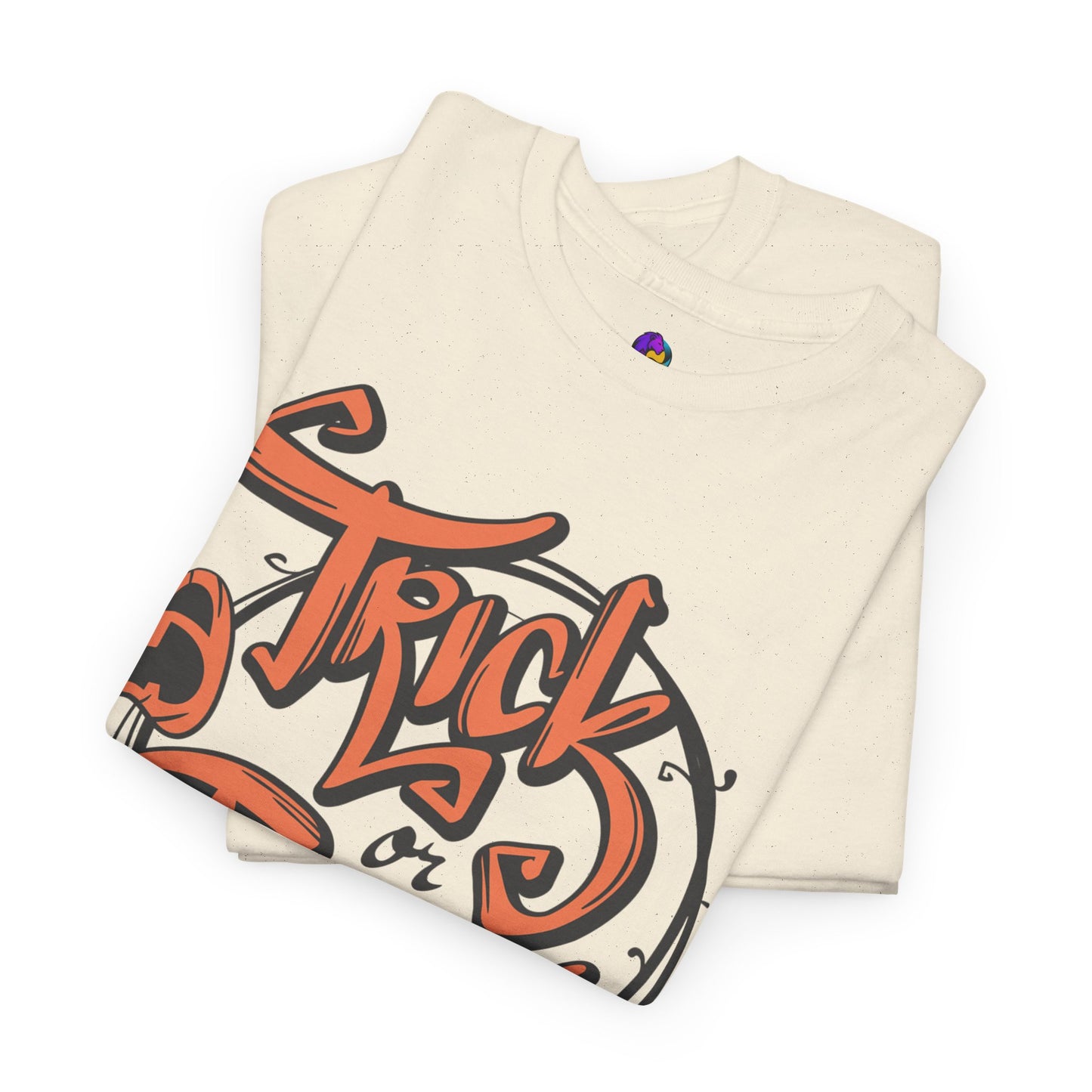 Halloween Trick or Treat Unisex Tee, Spooky Cotton Shirt, Fall Fashion, Halloween Costume Tee, Autumn Celebration Wear, Kids and Adults