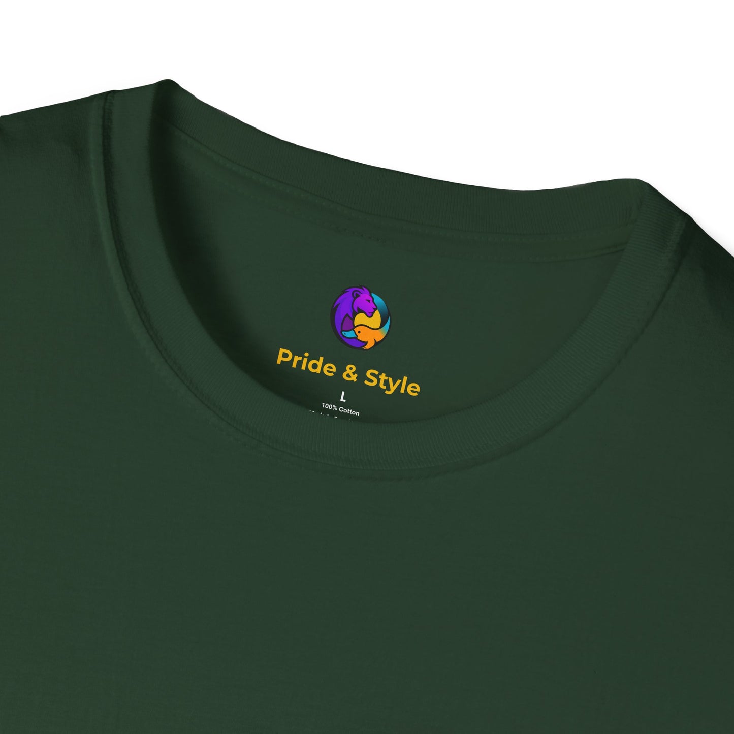 Pride Style Unisex Softstyle T-Shirt, LGBTQ+ Apparel, Gay Pride Shirt, Festival Wear, Affirmation Tee, Inclusive Fashion