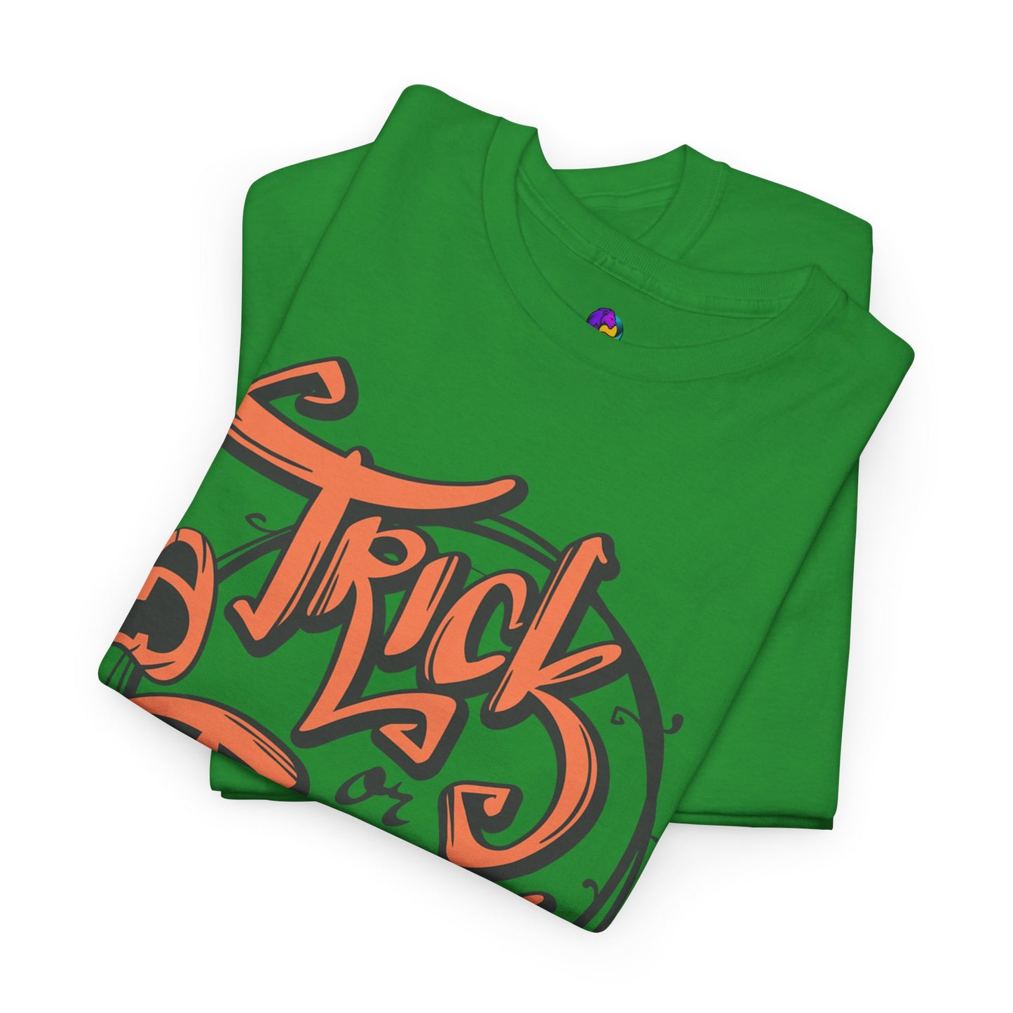 Halloween Trick or Treat Unisex Tee, Spooky Cotton Shirt, Fall Fashion, Halloween Costume Tee, Autumn Celebration Wear, Kids and Adults