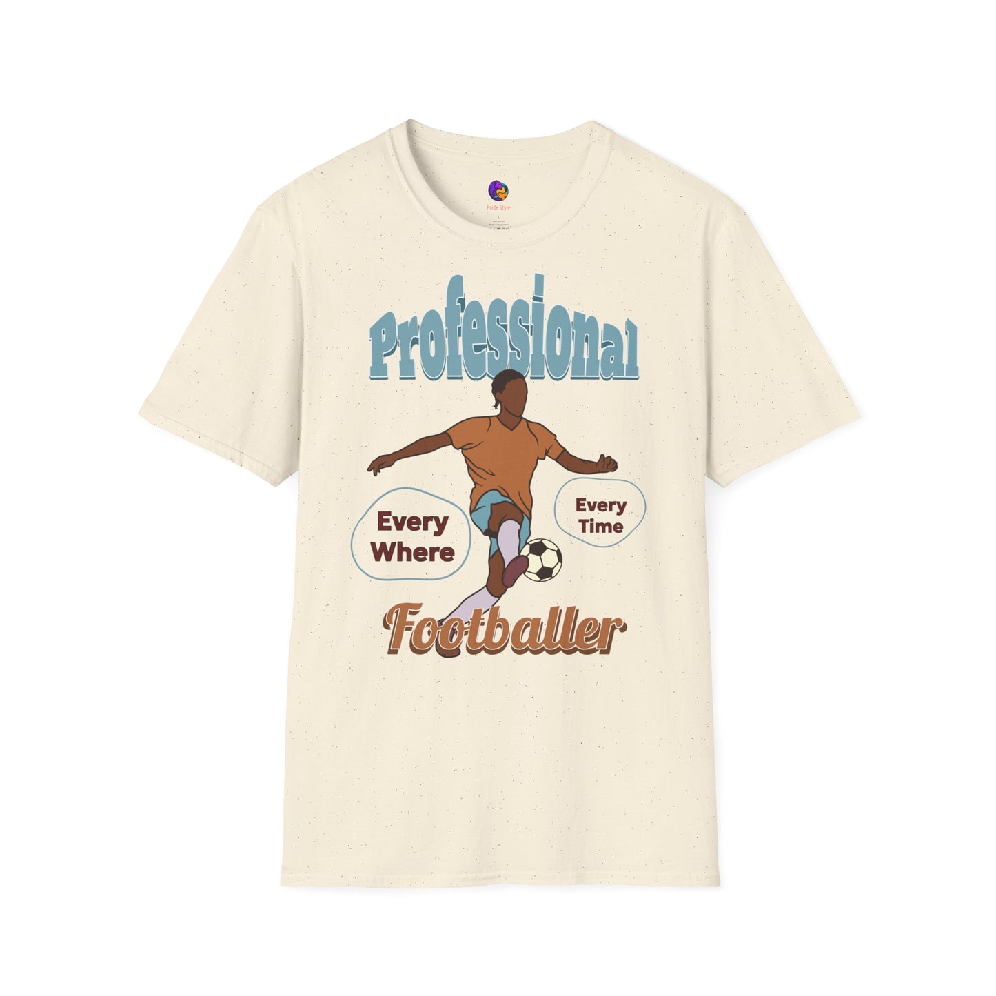 Footballer Unisex T-Shirt - Casual Sports Tee for Football Lovers