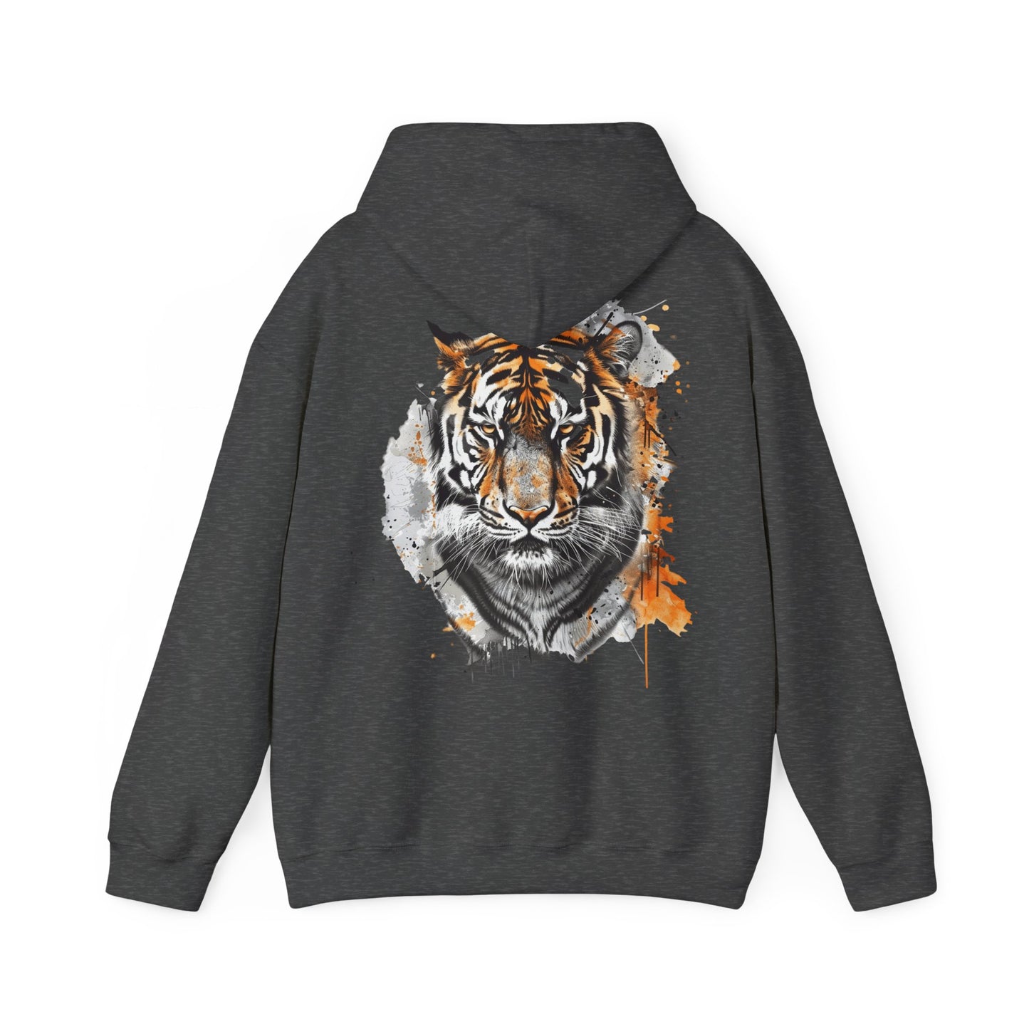 Magnificent Tiger Hooded Sweatshirt for Those Who Love to Be a King, Comfortable Sweater for Everyday Wear, Gift for Birthdays and Nature Lovers.