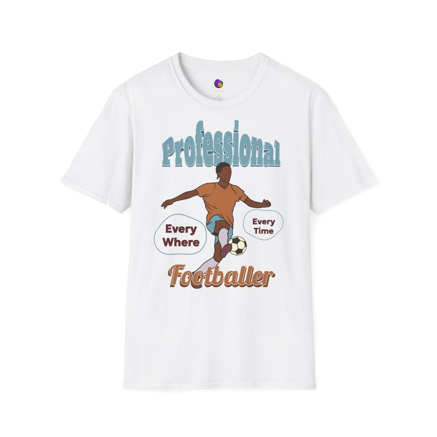 Footballer Unisex T-Shirt - Casual Sports Tee for Football Lovers