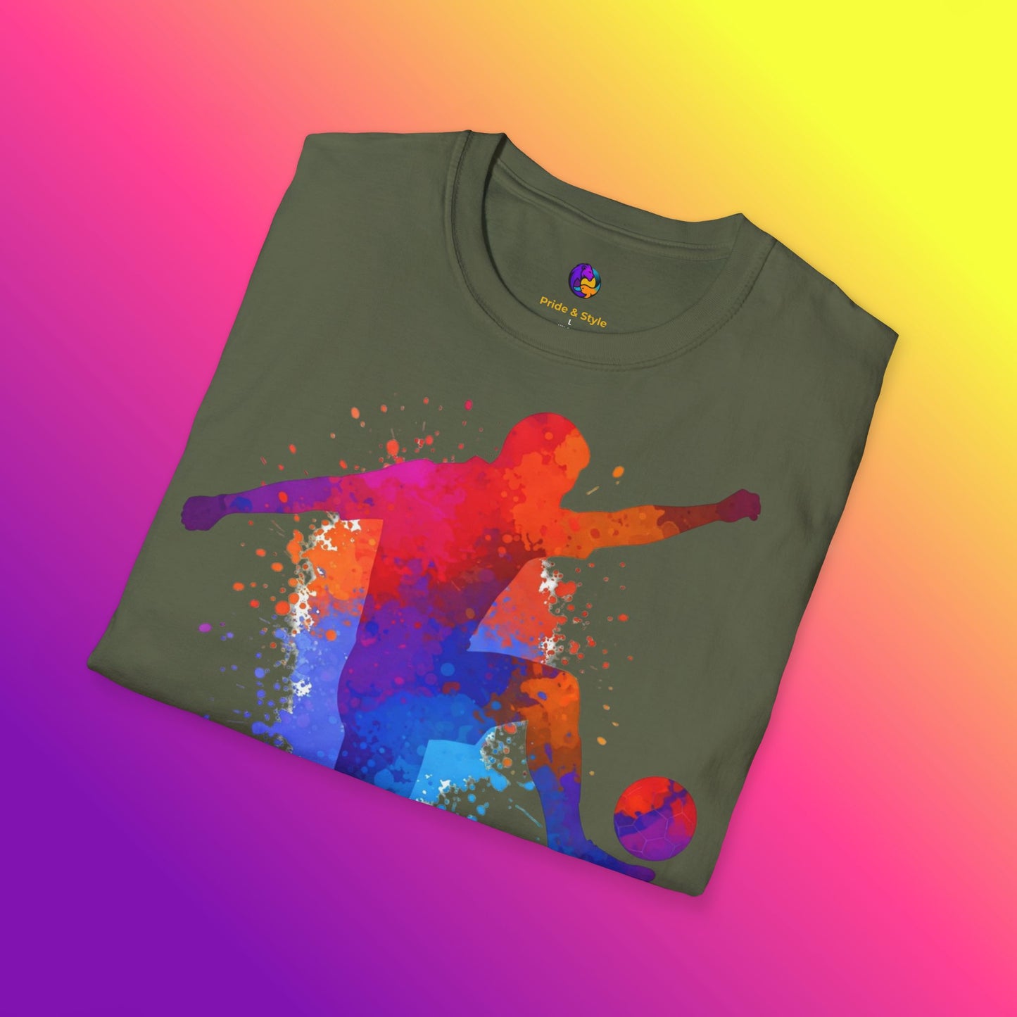Football Player Art Tee - Unisex T-Shirt