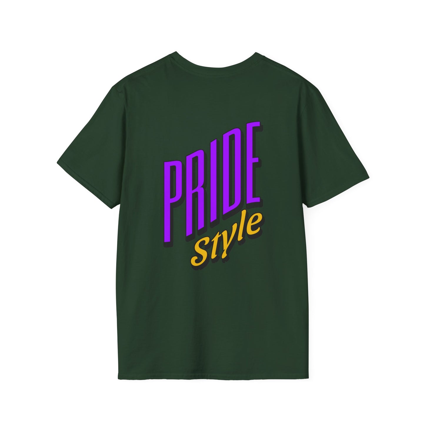 Pride Style Unisex Softstyle T-Shirt, LGBTQ+ Apparel, Gay Pride Shirt, Festival Wear, Affirmation Tee, Inclusive Fashion