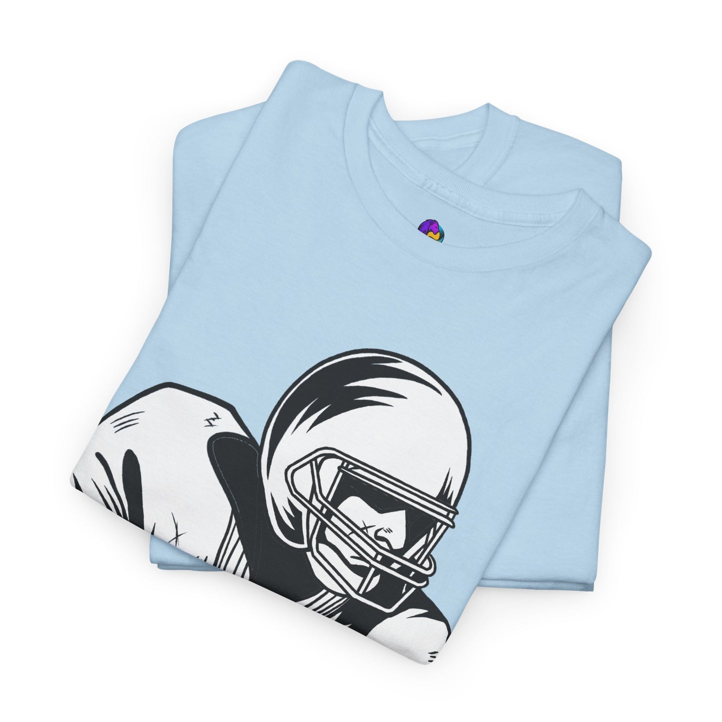 Football Graphic Tee, Casual wear.