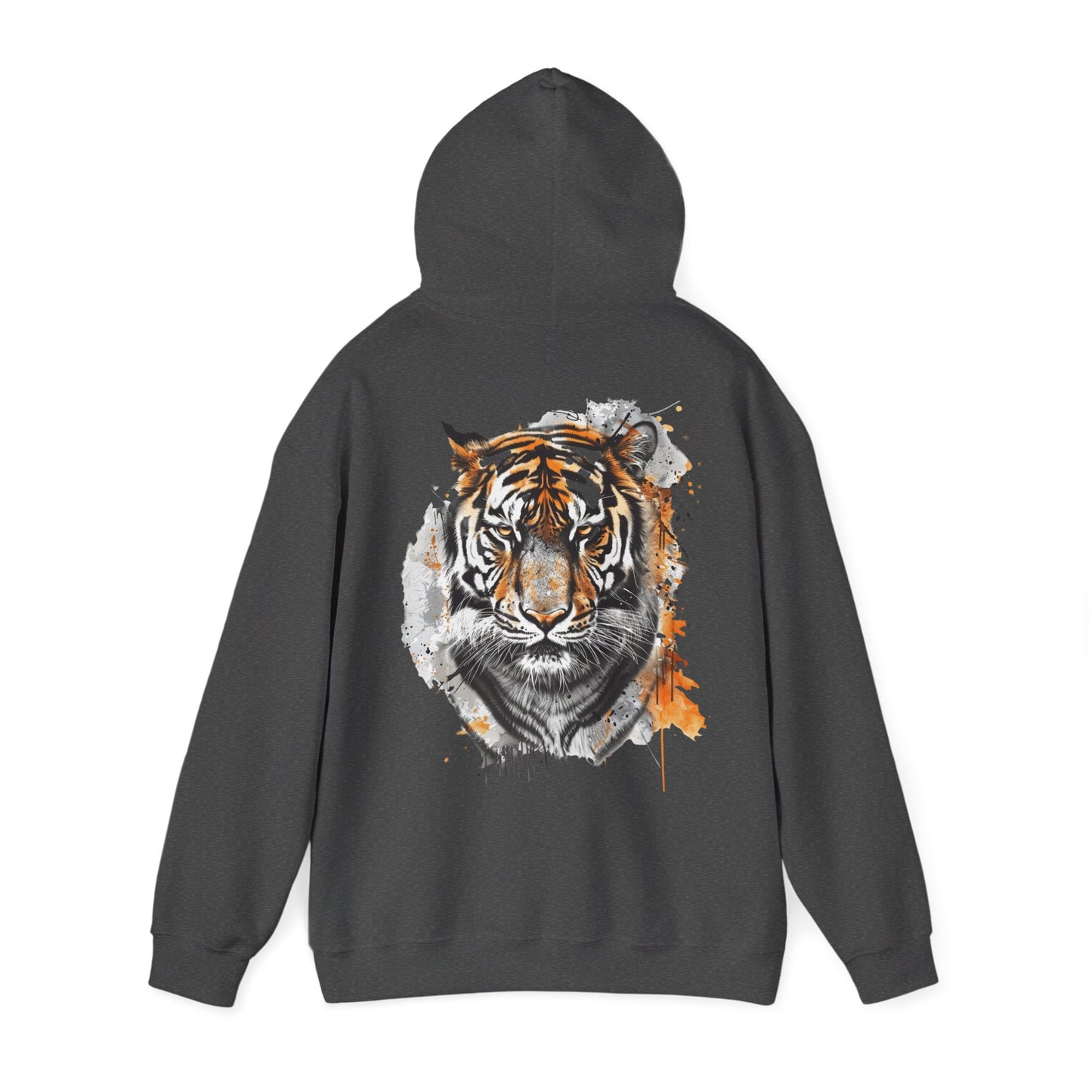 Magnificent Tiger Hooded Sweatshirt for Those Who Love to Be a King, Comfortable Sweater for Everyday Wear, Gift for Birthdays and Nature Lovers.