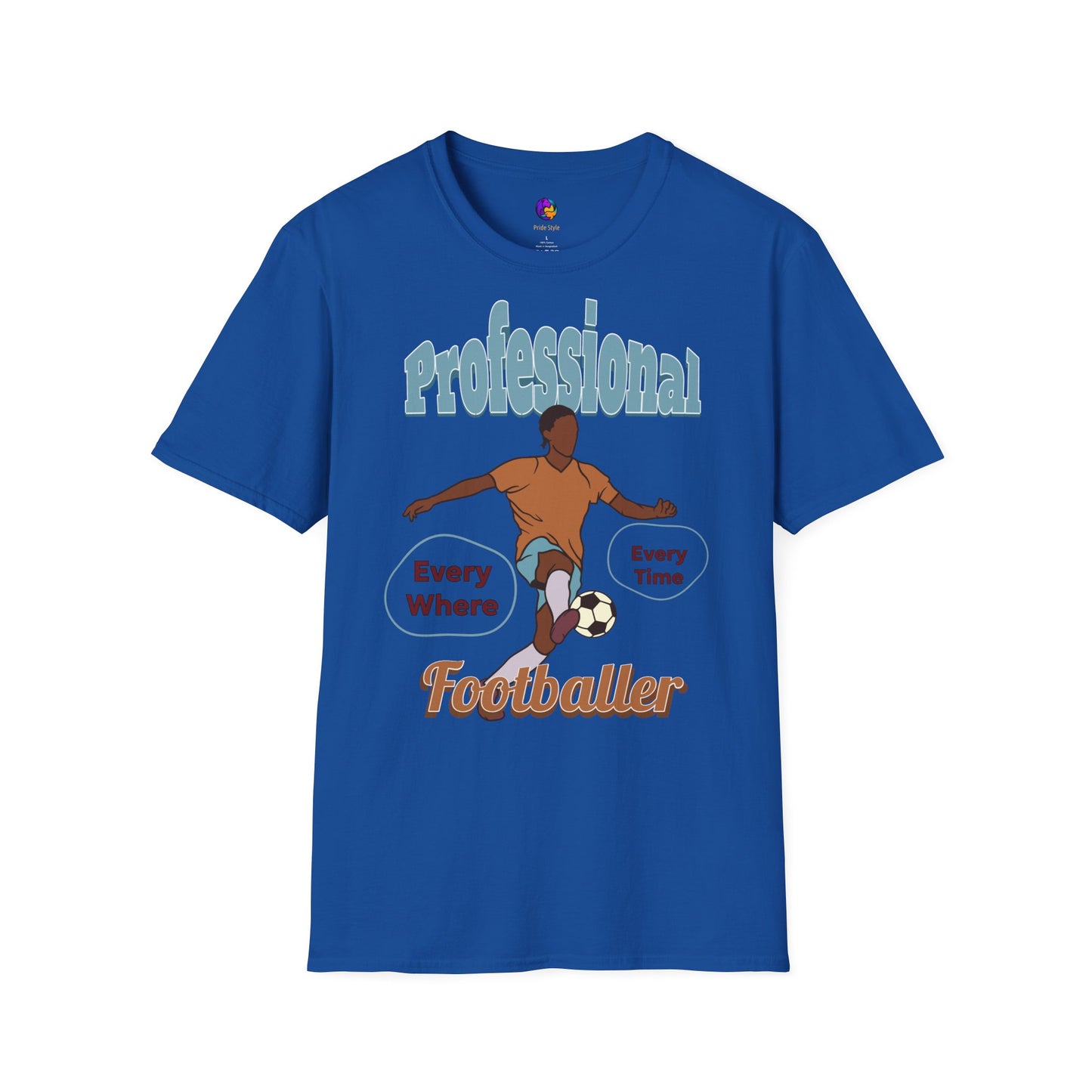 Footballer Unisex T-Shirt - Casual Sports Tee for Football Lovers