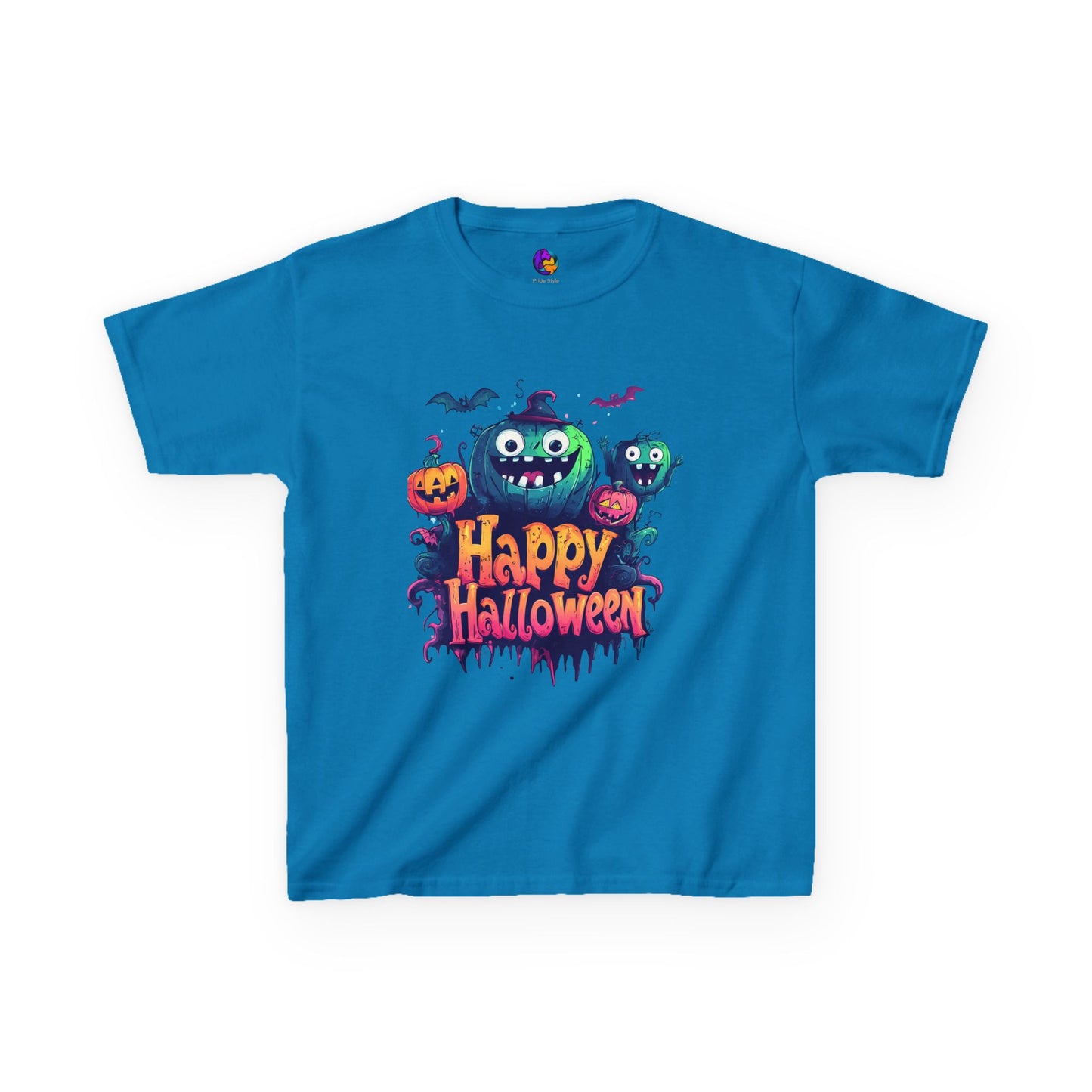 Halloween Kids Tee, Spooky T-Shirt for Children, Perfect for Halloween Parties, Trick or Treating, Gifting to Kids