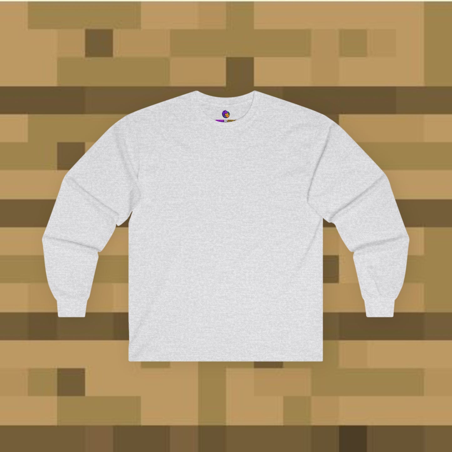 Minecraft Creeper Long Sleeve Tee for Gamers, Unisex Game Shirt, Perfect for Birthdays, Cozy Casual Wear, Minecraft Gifts, Gamer Apparel