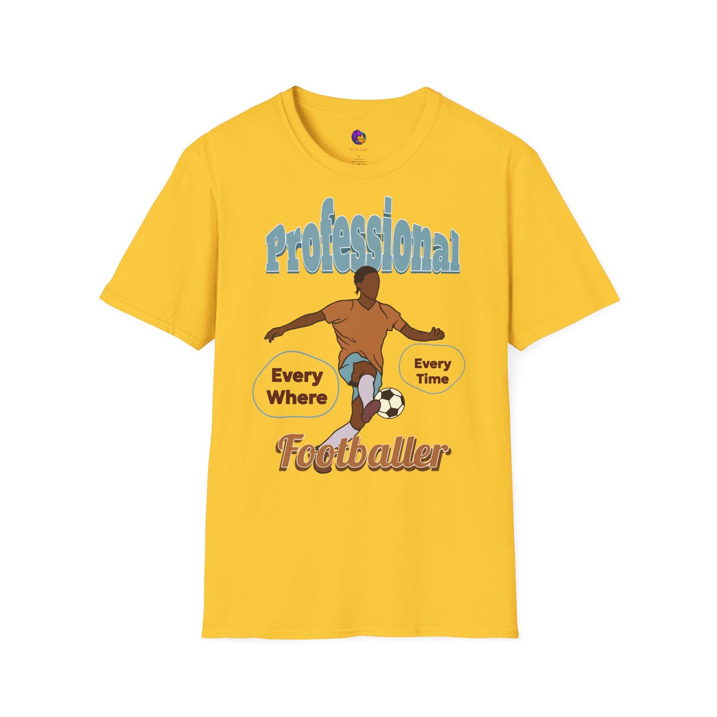 Footballer Unisex T-Shirt - Casual Sports Tee for Football Lovers